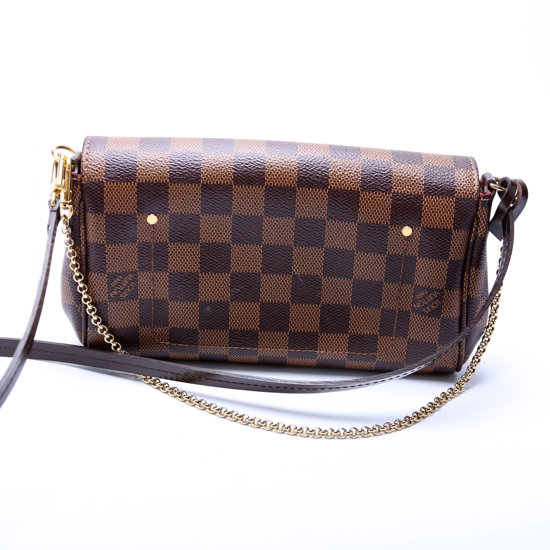 Louis Vuitton Favorite PM Ebene Damier Handbag Ebene 2