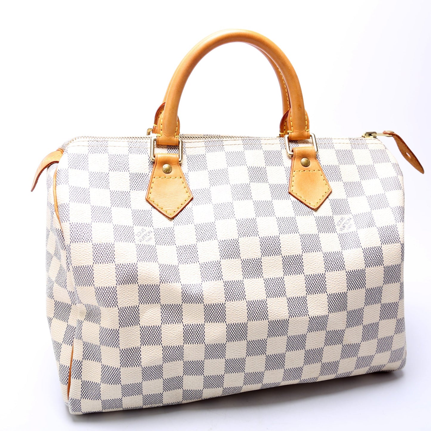 Louis Vuitton Speedy 30 Azur Damier Handbag Azur 41