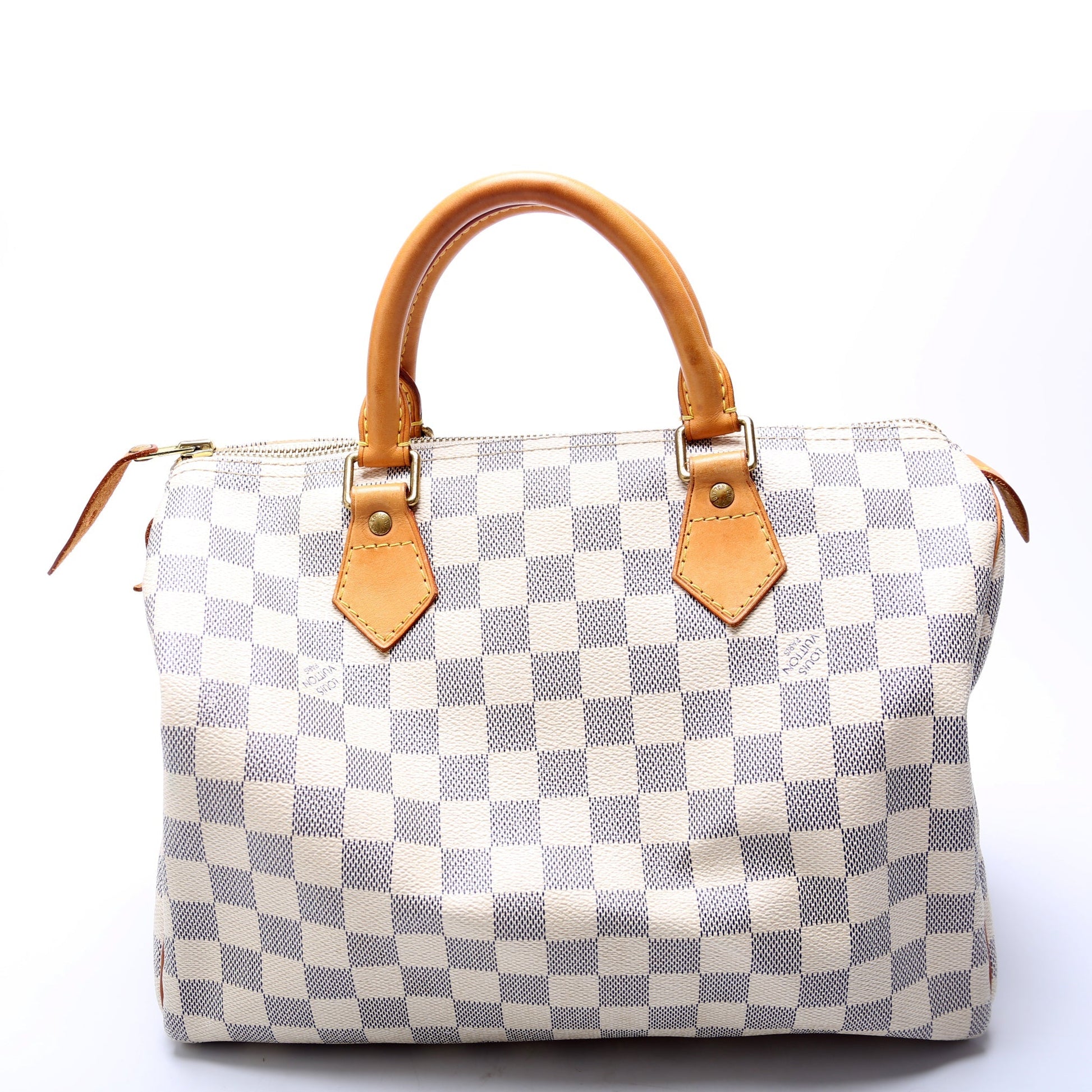 Louis Vuitton Speedy 30 Azur Damier Handbag Azur 41
