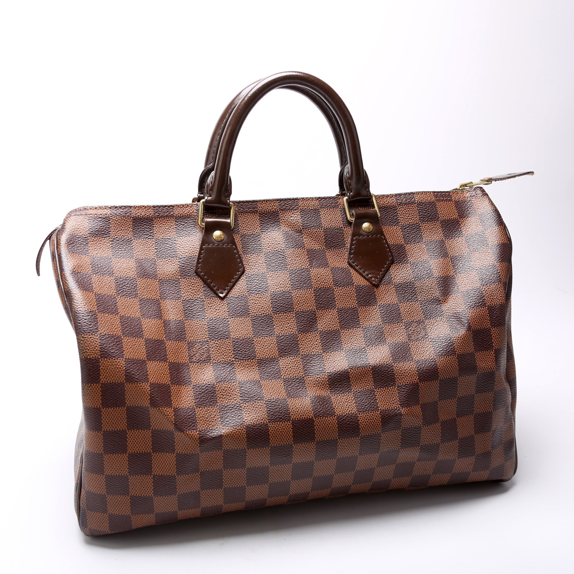 Louis Vuitton Speedy 35 Ebene Damier Handbag 22