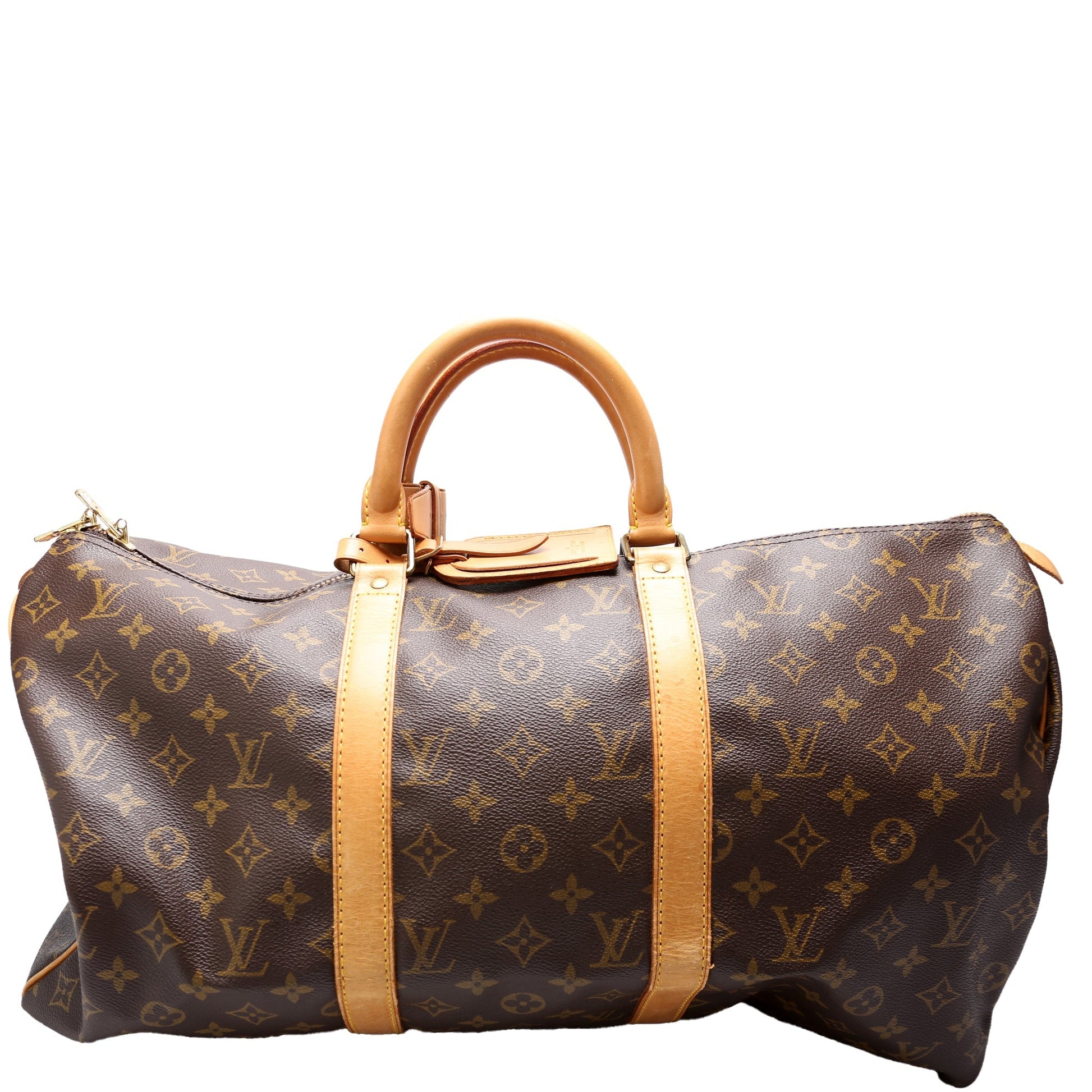 Louis Vuitton Keepall 50 Monogram Travel Bag Monogram 15