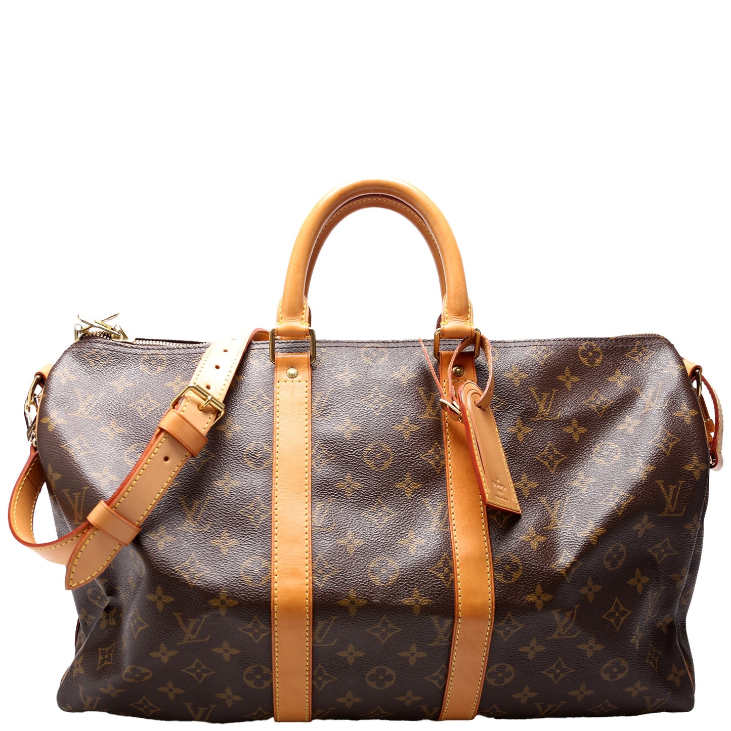 Louis Vuitton Keepall 45 Bandouliere Monogram Travel Bag Monogram 7