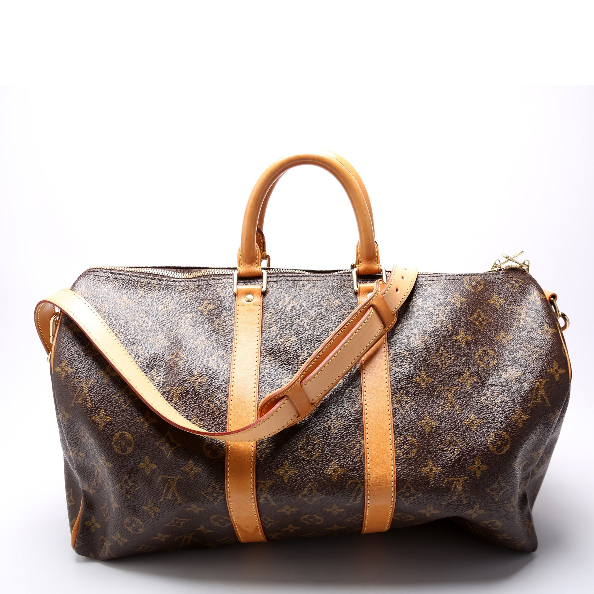 Louis Vuitton Keepall 45 Bandouliere Monogram Travel Bag Monogram 7