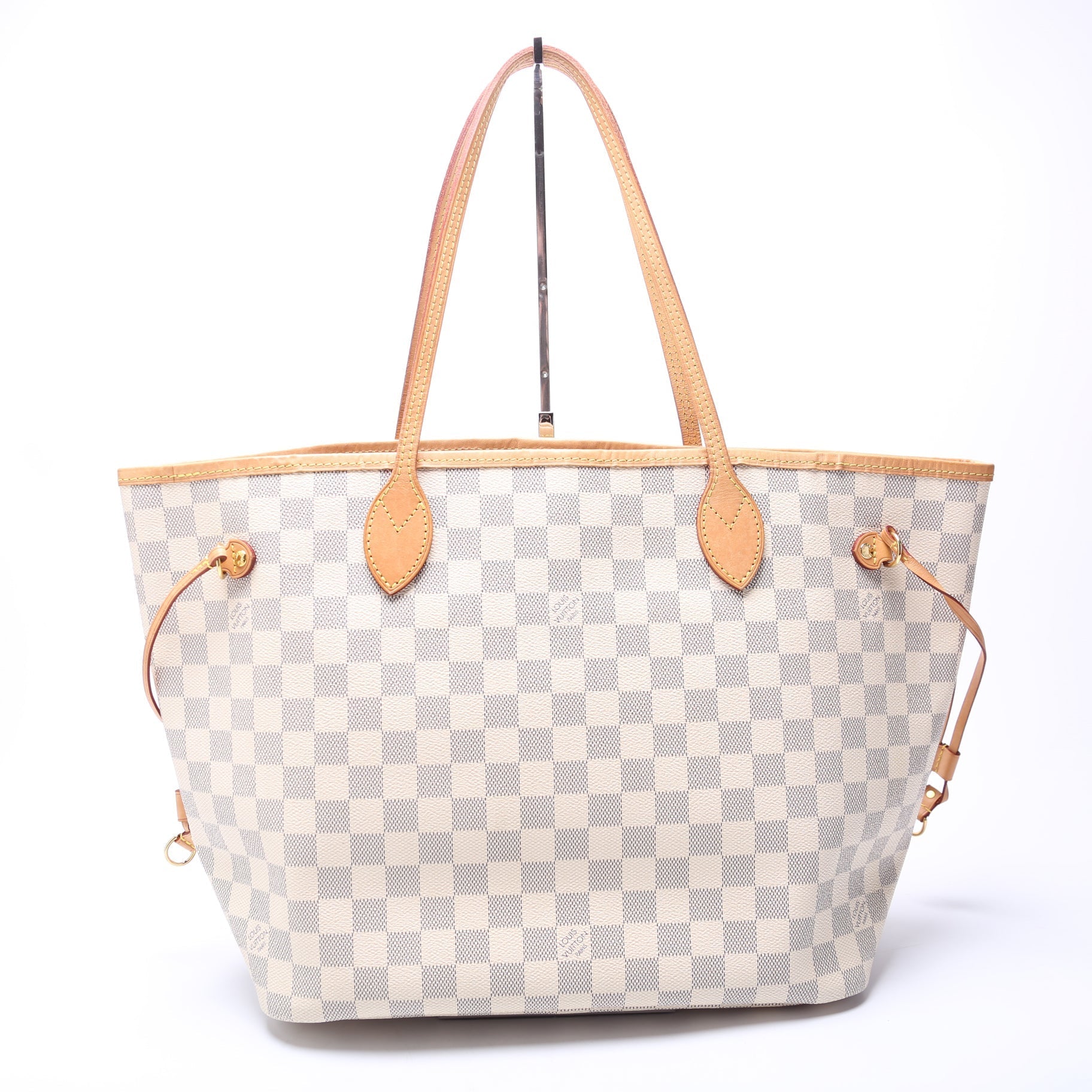 Louis Vuitton Neverfull MM Azur Damier Wallet Case Azur 4