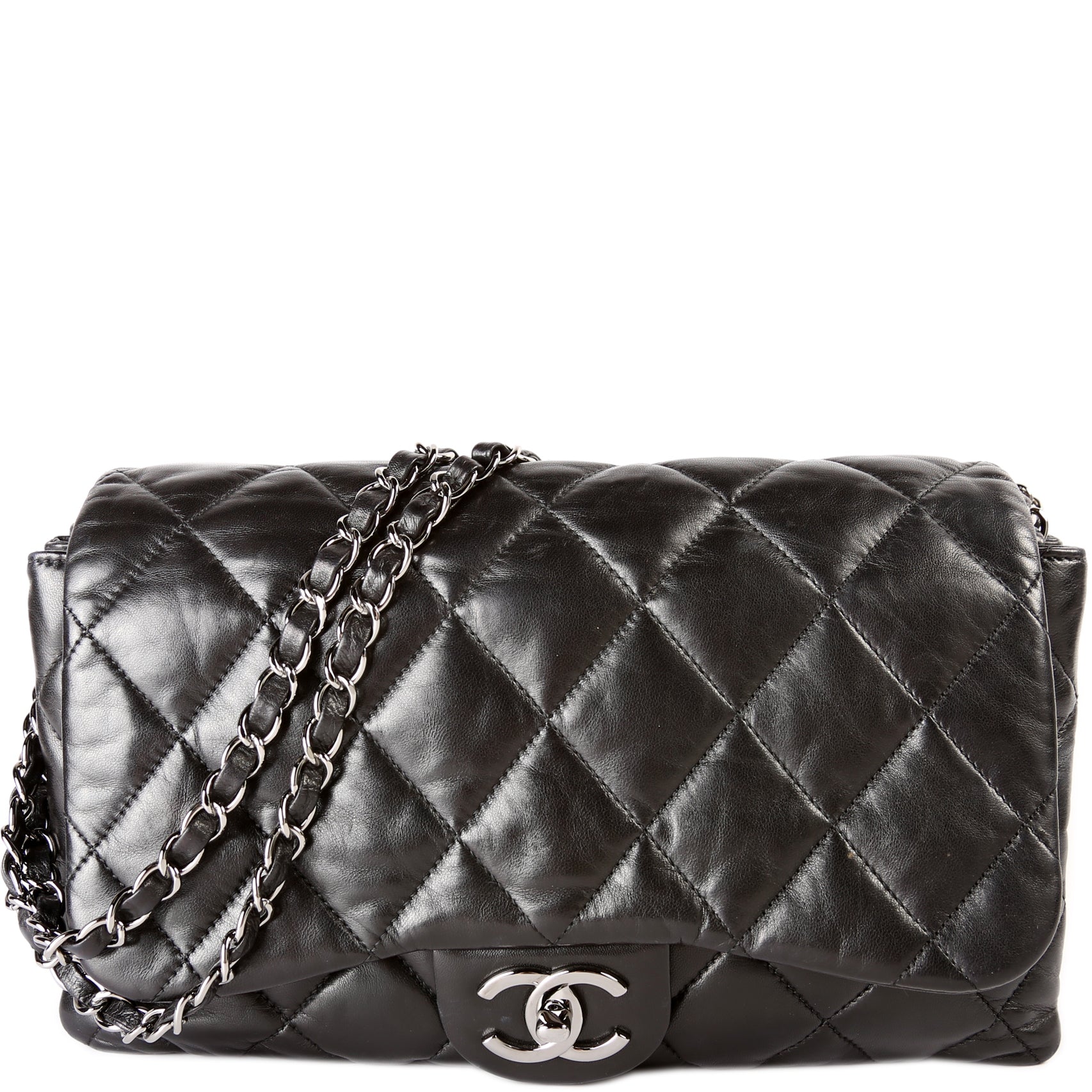 Chanel 3 Accordion Flap Lambskin 13M Handbag