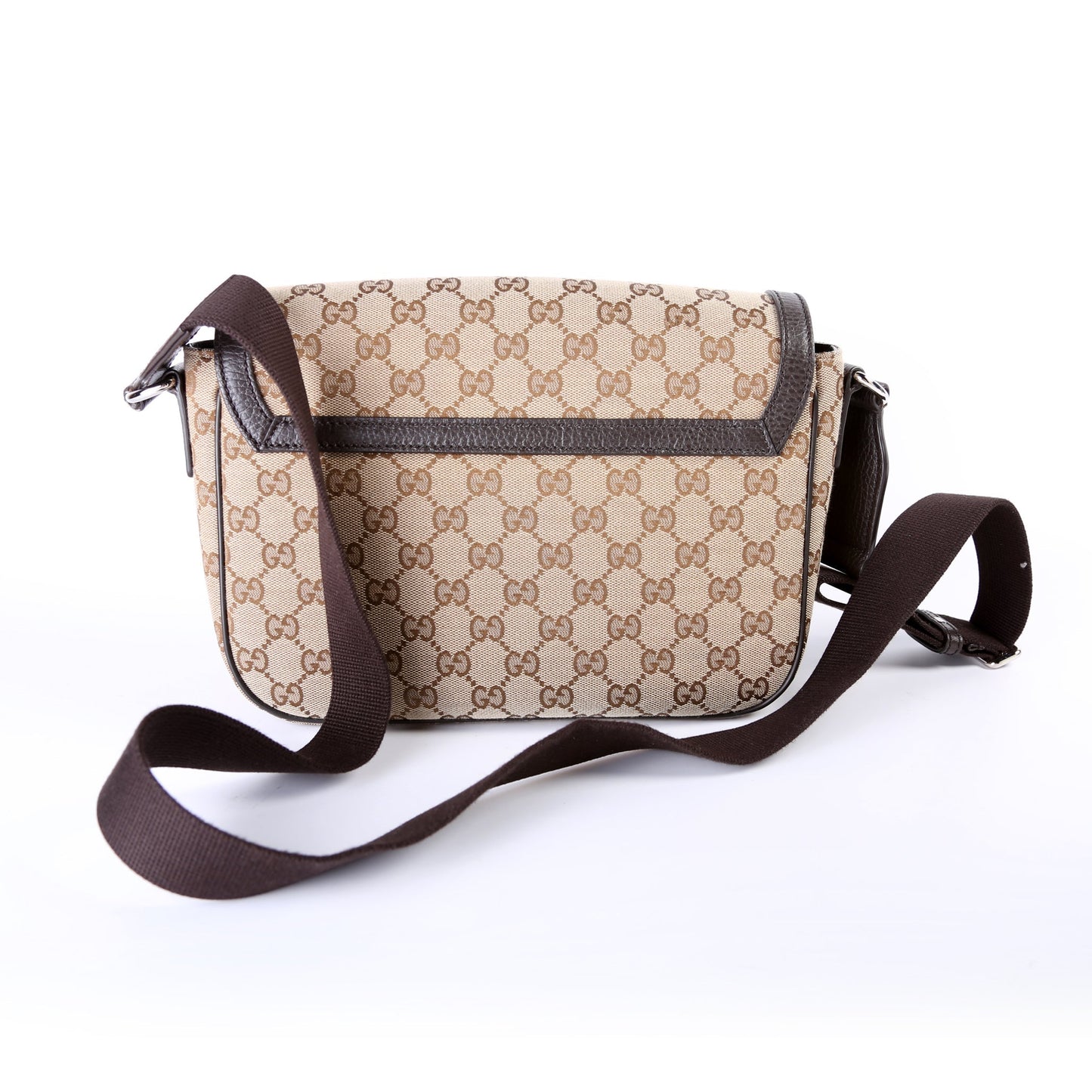 Gucci GG Messenger Canvas Travel Bag Messenger 10