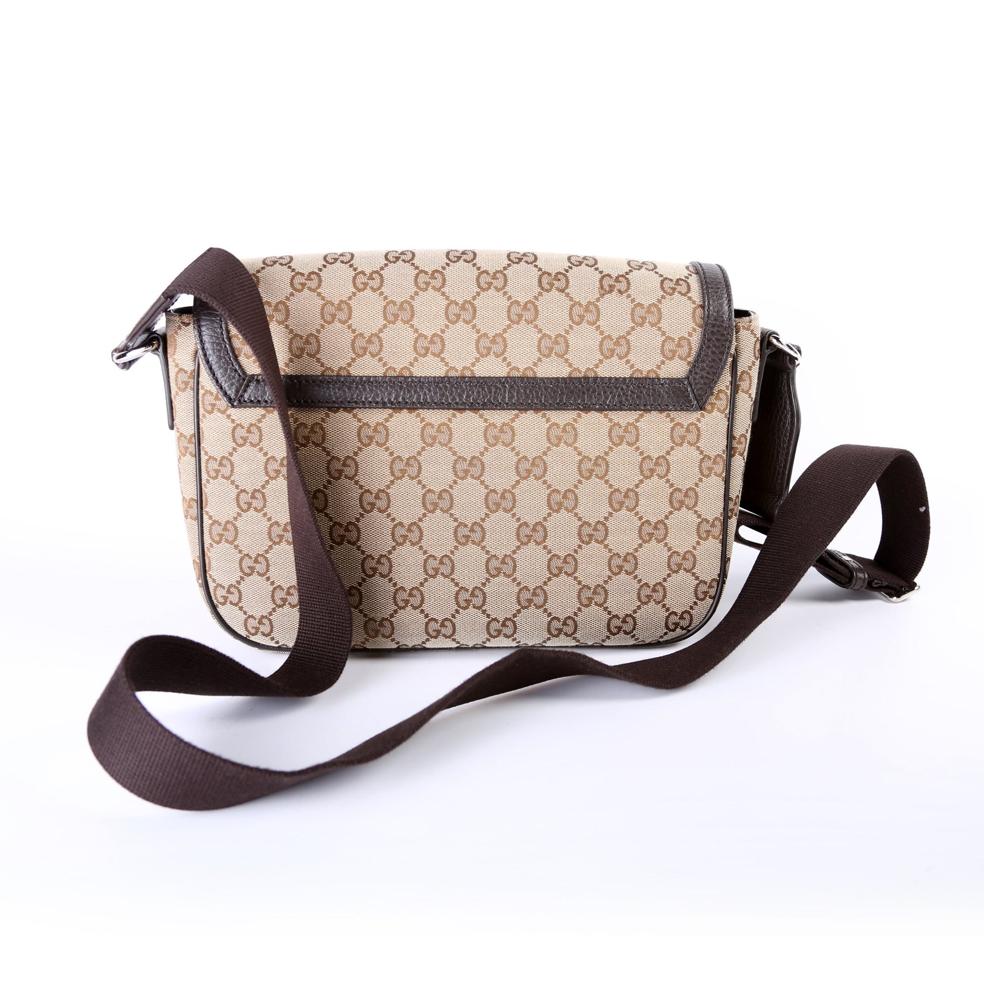 Gucci GG Messenger Canvas Travel Bag Messenger 10