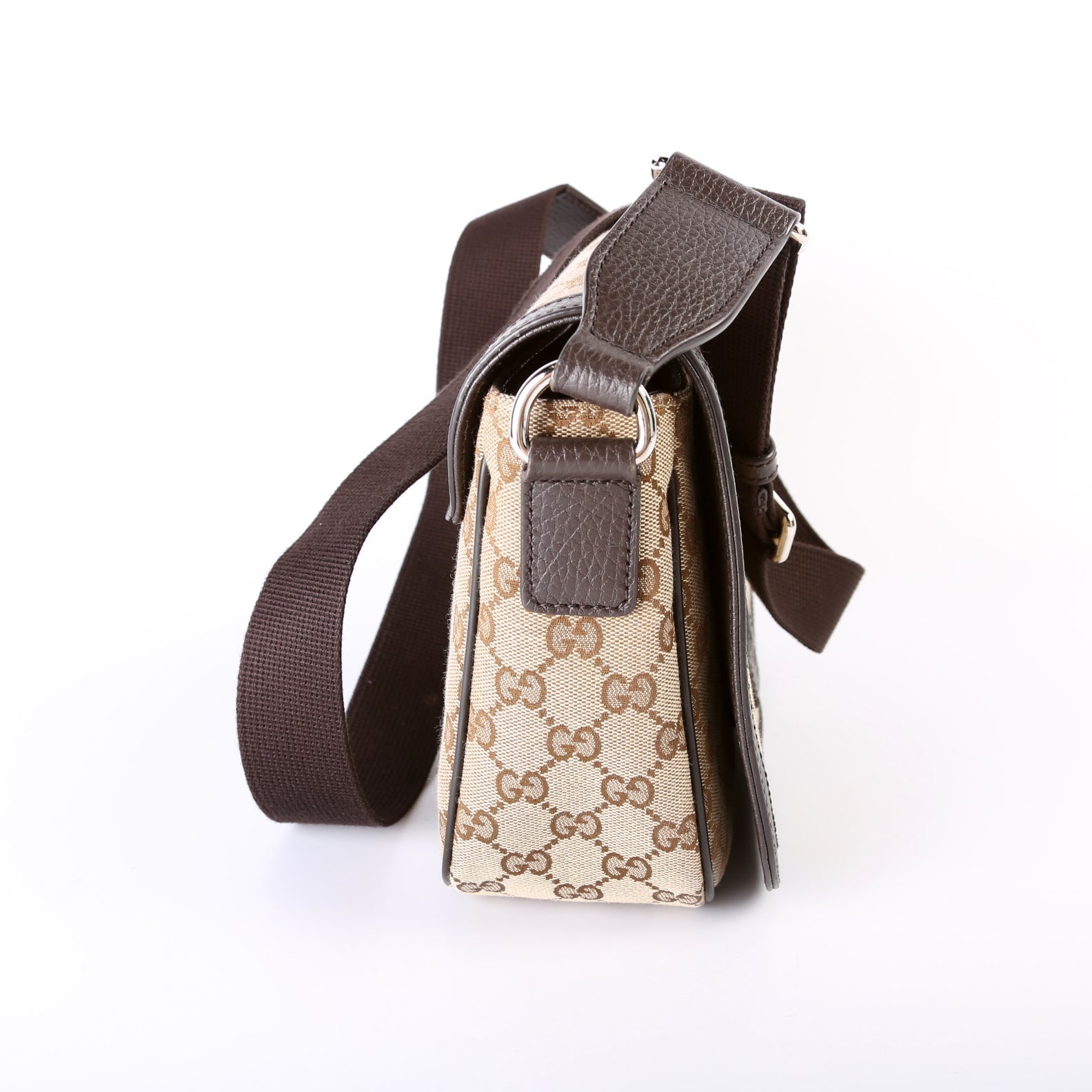 Gucci GG Messenger Canvas Travel Bag Messenger 10