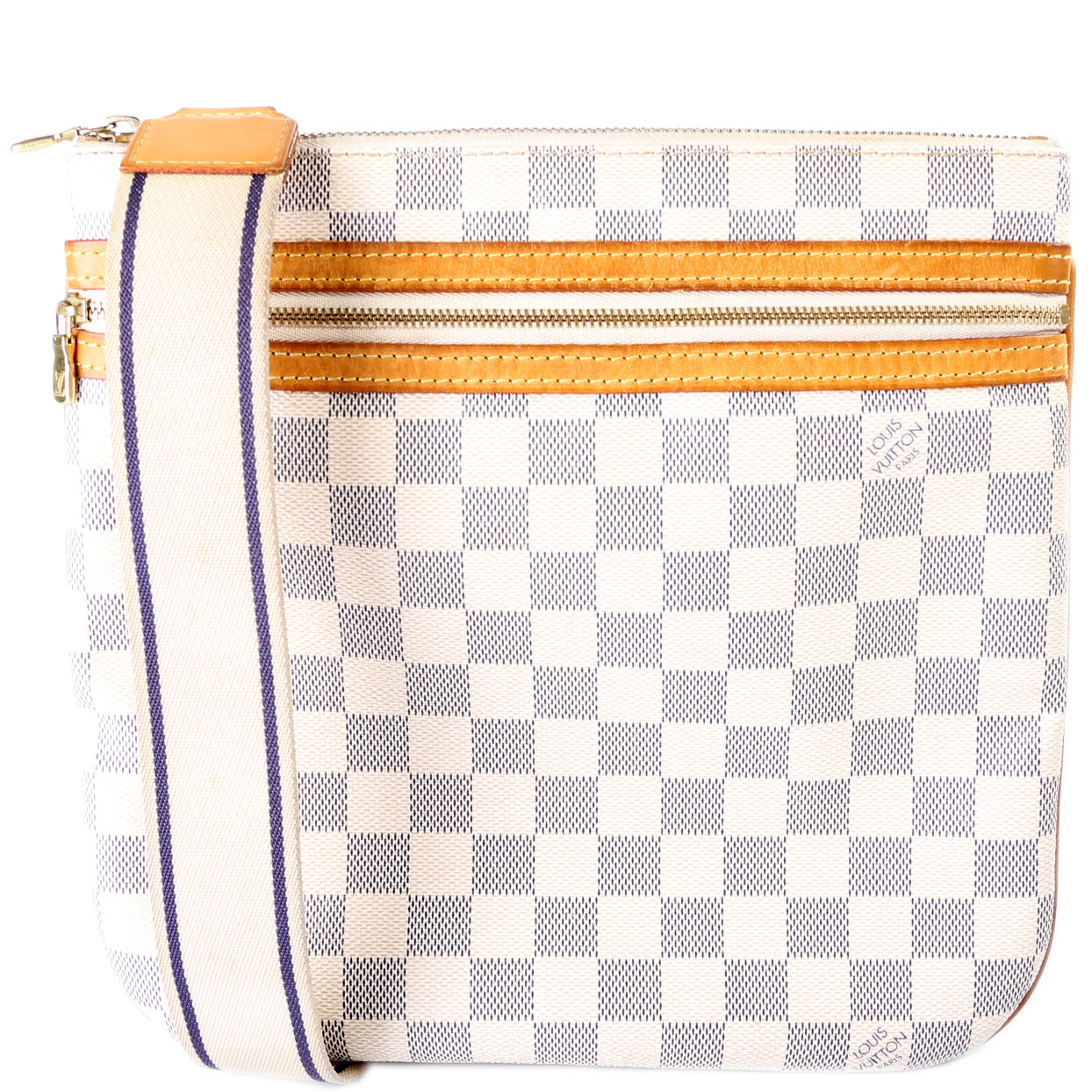Louis Vuitton Pochette Bosphore Azur Damier Clutch Bag Azur 1