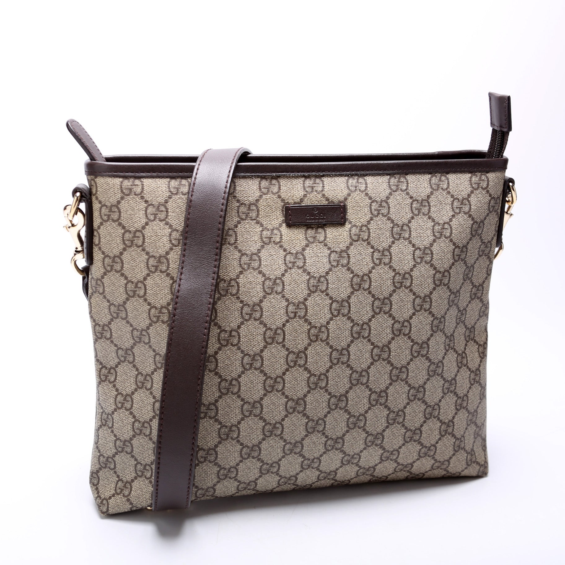 Gucci GG Supreme A Crossbody Bag
