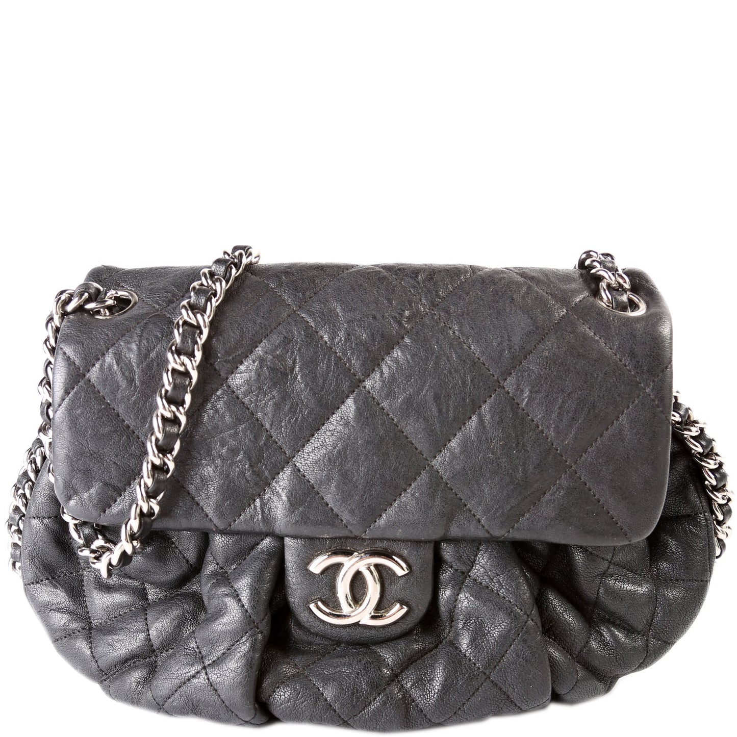 Chanel Around Messenger Washed Lamb 19M Messenger Bag