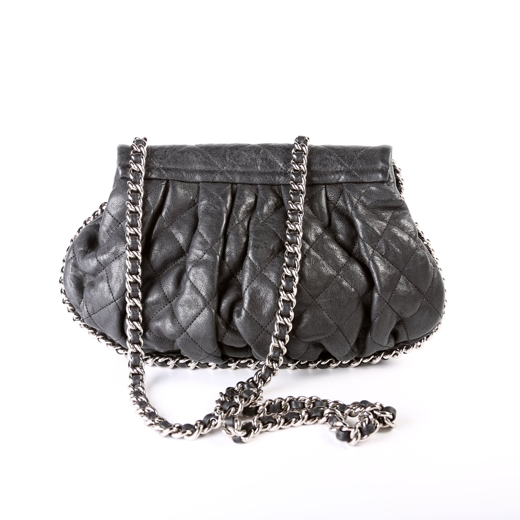 Chanel Around Messenger Washed Lamb 19M Messenger Bag