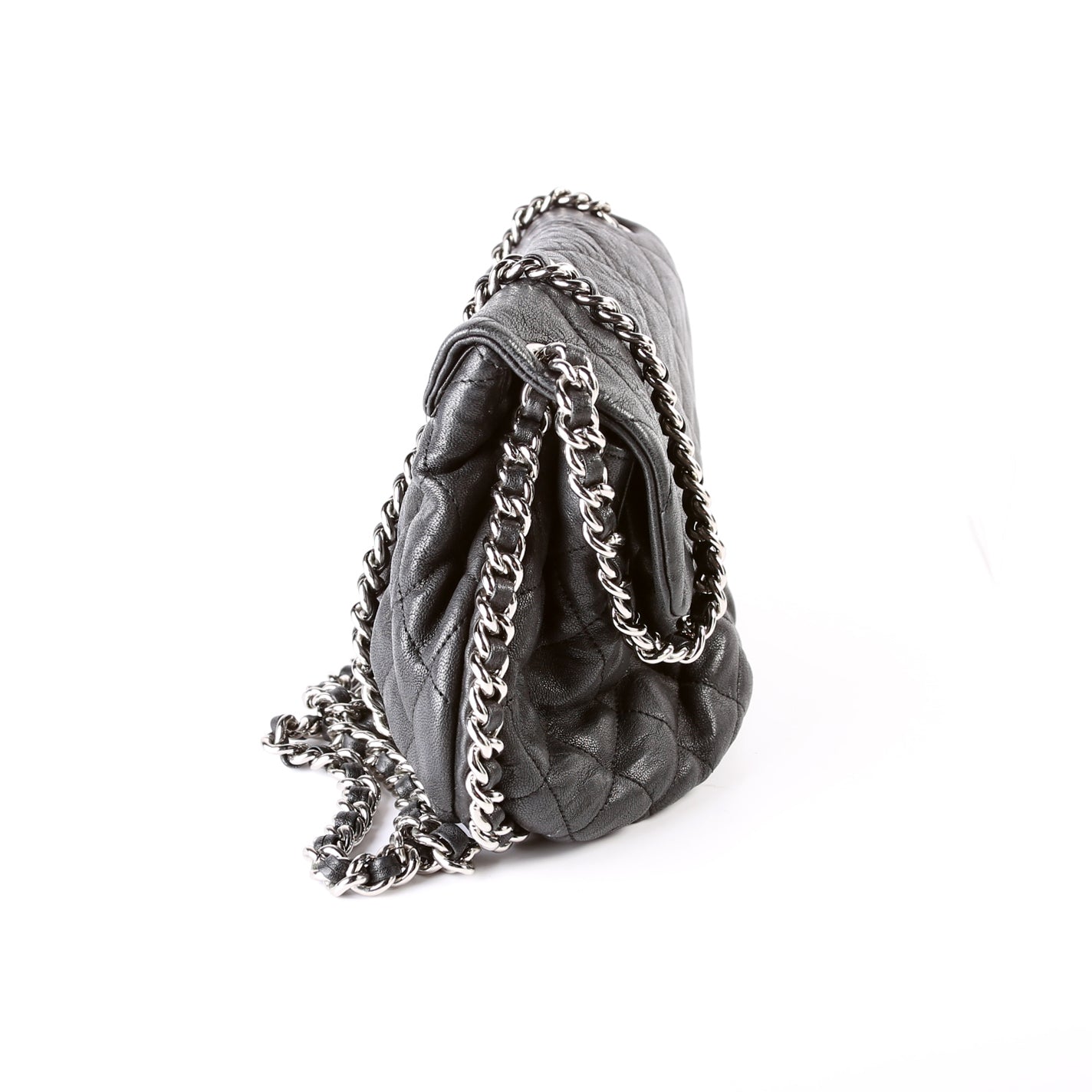 Chanel Around Messenger Washed Lamb 19M Messenger Bag