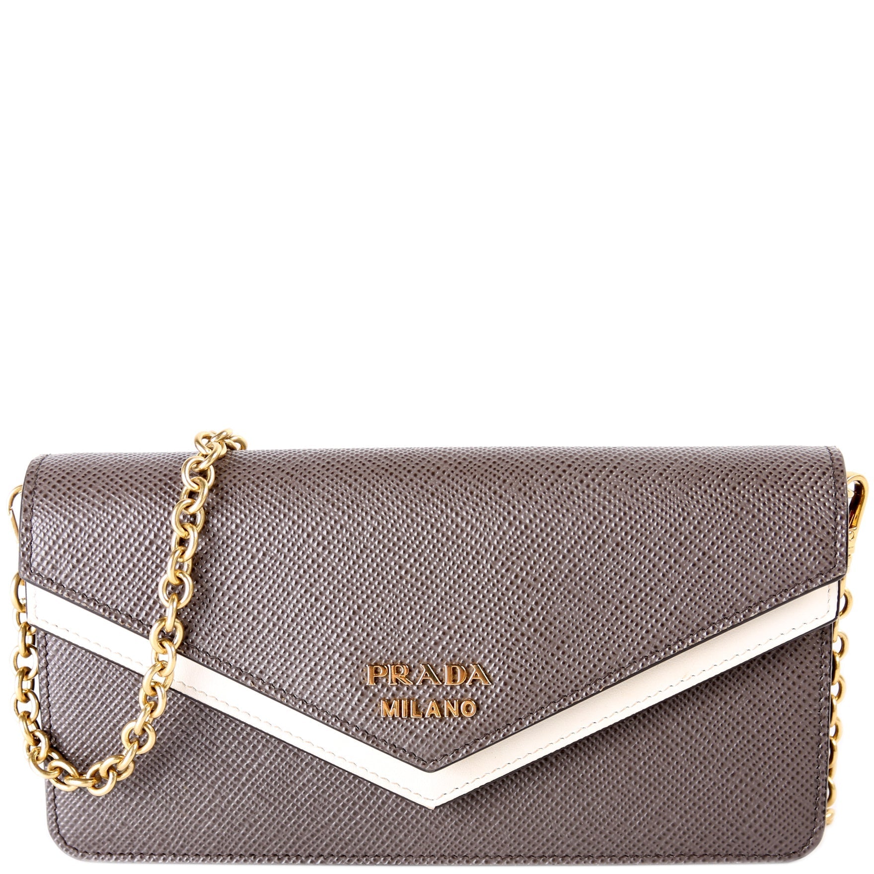 Prada Saffiano Envelope Woc Bag Travel Bag