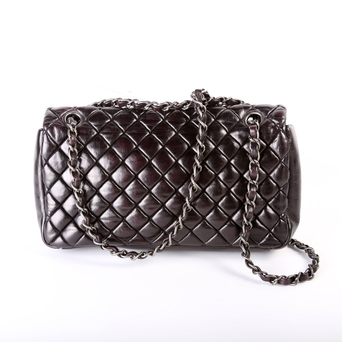 Chanel New Bubble Flap Iridescent Calfskin 17M Small Handbag