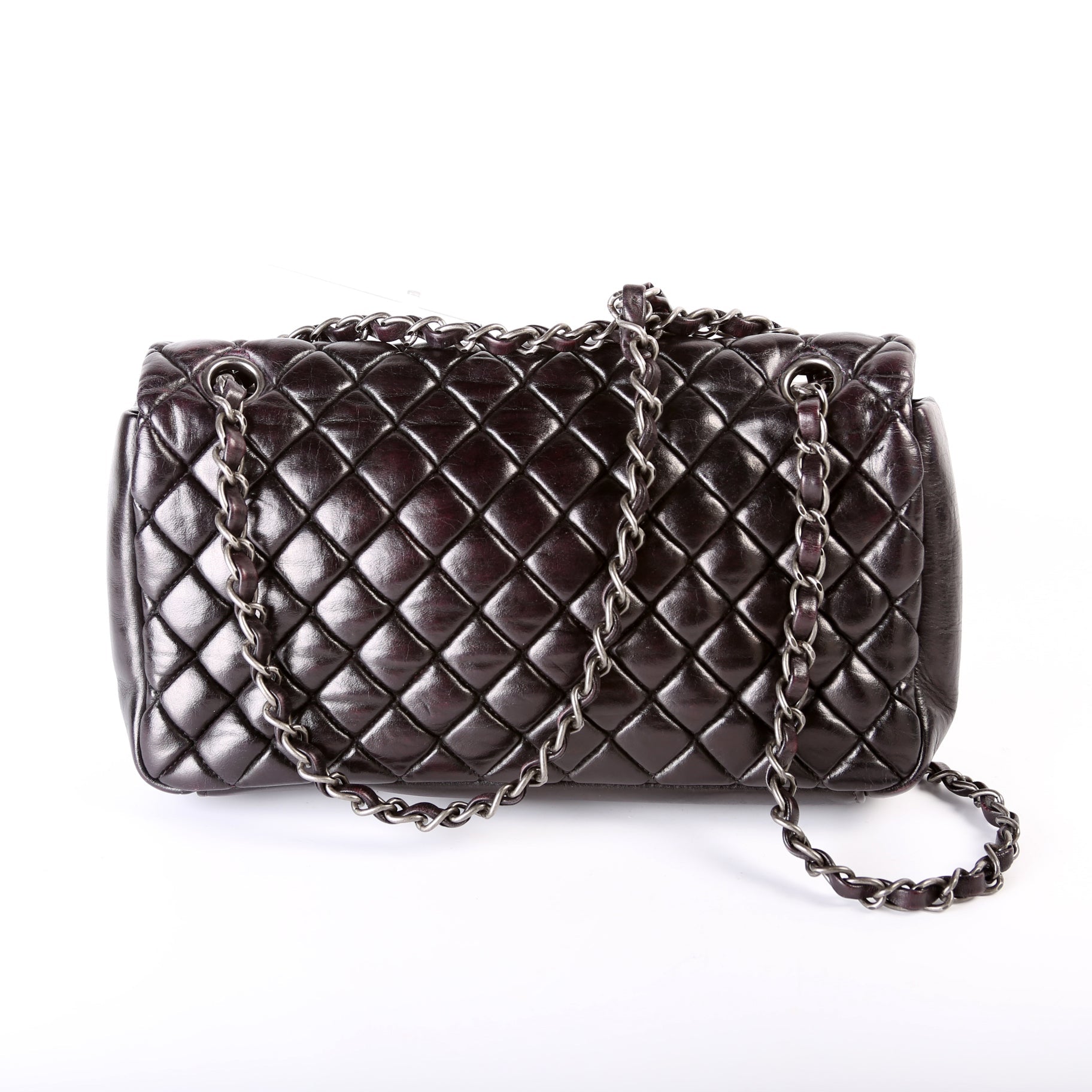 Chanel New Bubble Flap Iridescent Calfskin 17M Small Handbag