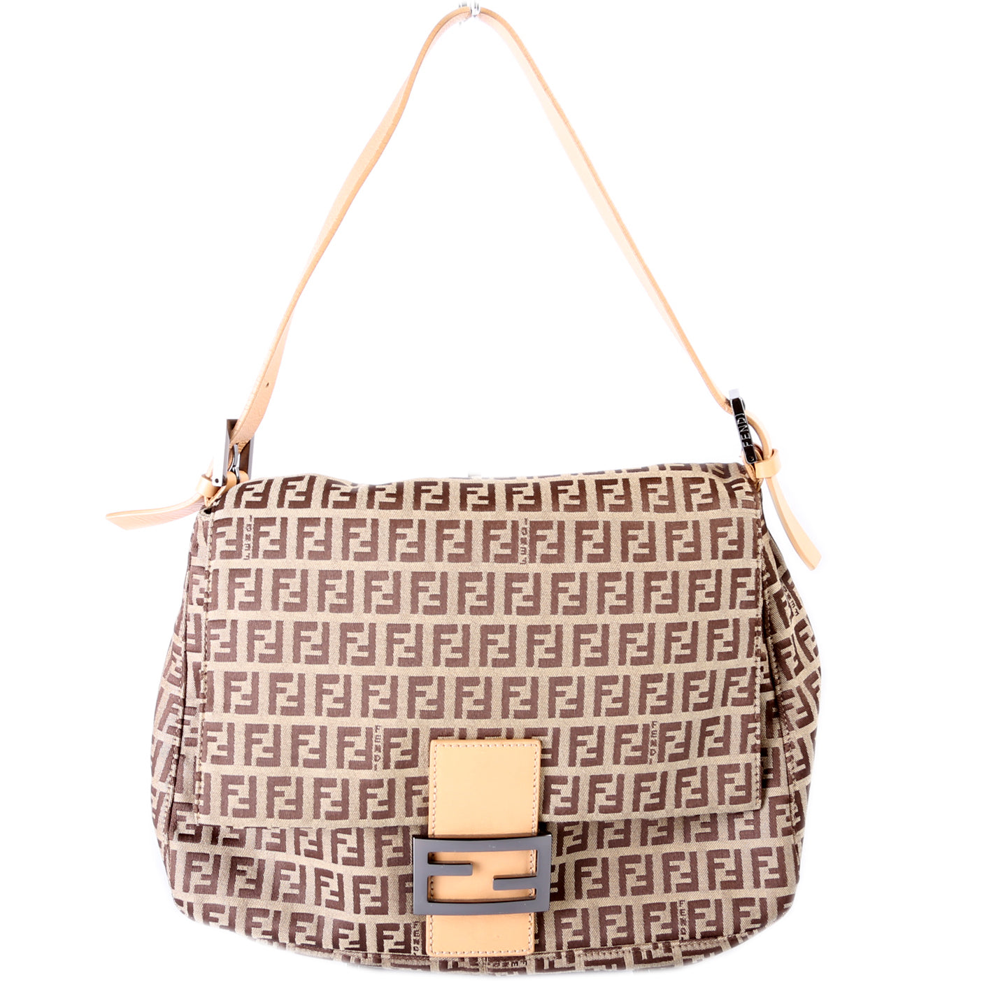 Fendi Mama Forever Zucchino Fabric Bag Travel Bag Zucchino Fabric 1