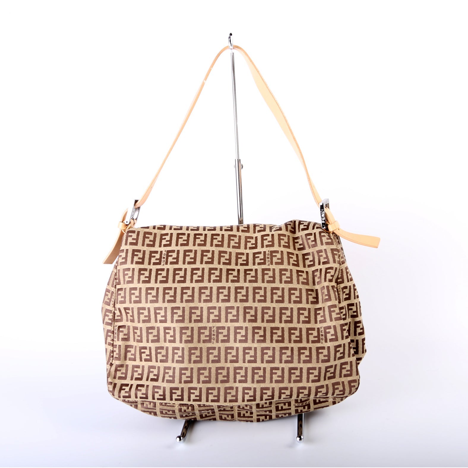 Fendi Mama Forever Zucchino Fabric Bag Travel Bag Zucchino Fabric 1