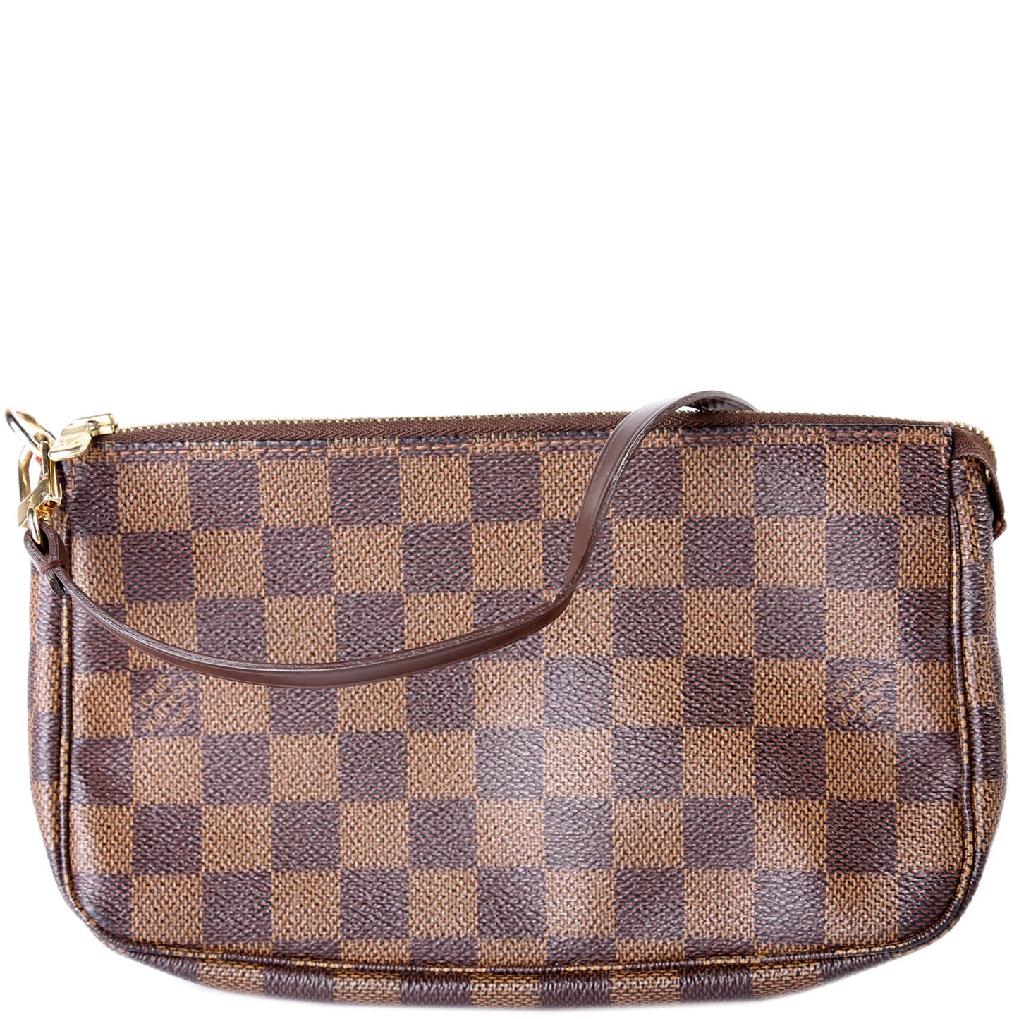 Louis Vuitton Pochette Accessories Ebene Damier Clutch Bag Ebene 9