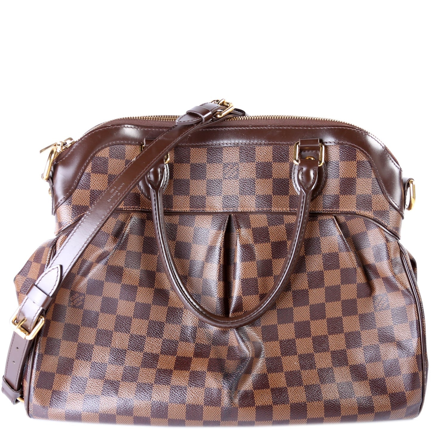 Louis Vuitton Trevi Ebene GM Damier Handbag Damier Ebene