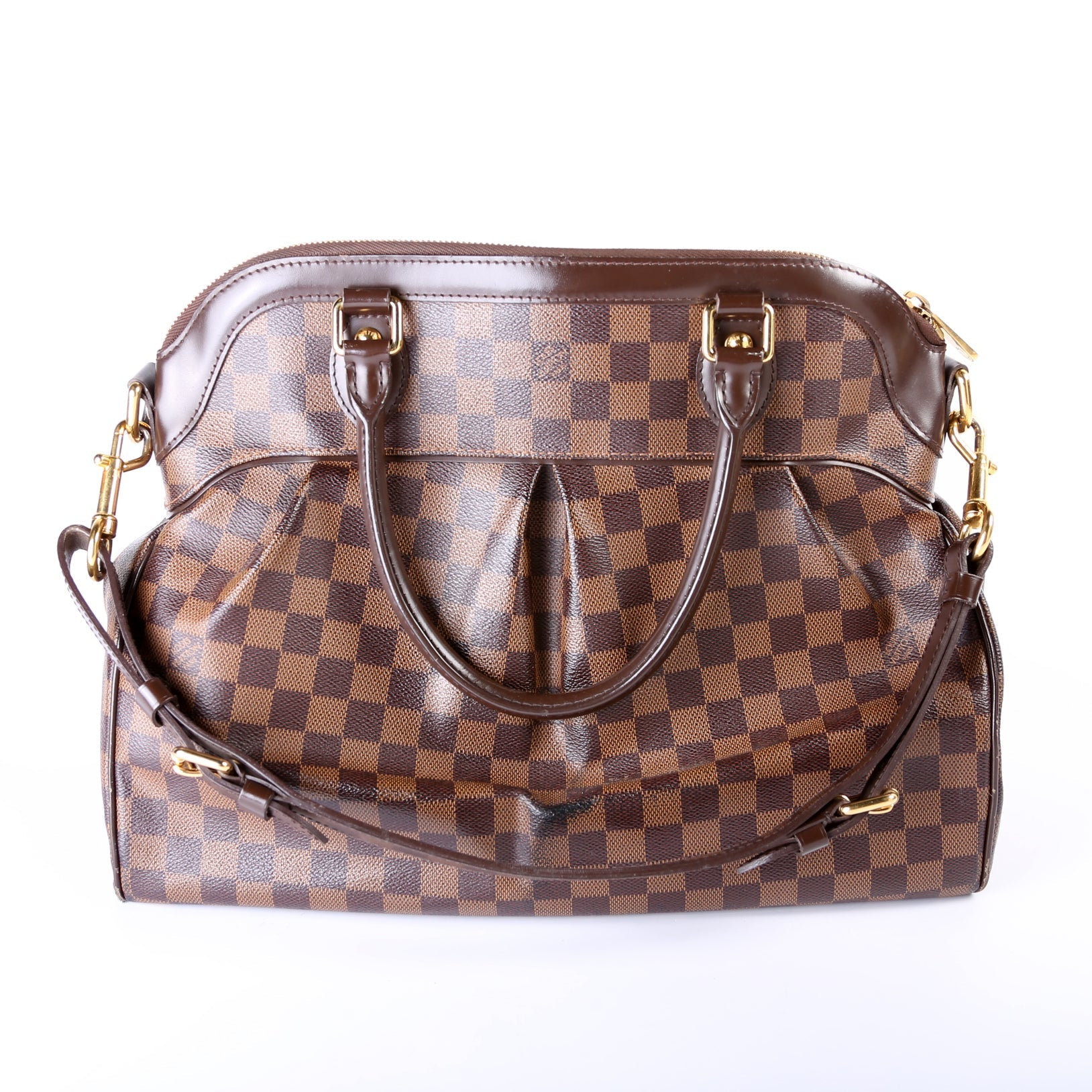 Louis Vuitton Trevi Ebene GM Damier Handbag Damier Ebene