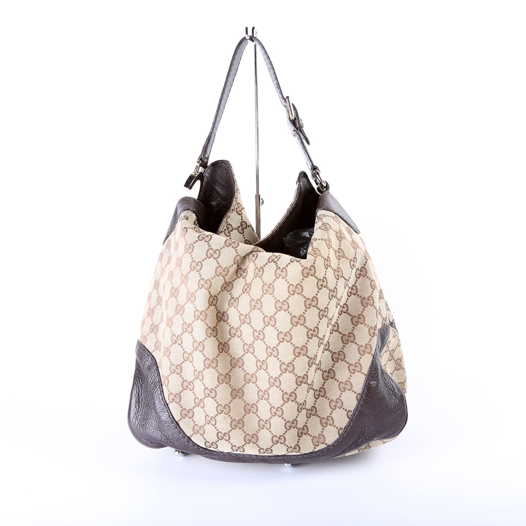 Gucci GG Charlotte Canvas Medium Shoulder Bag
