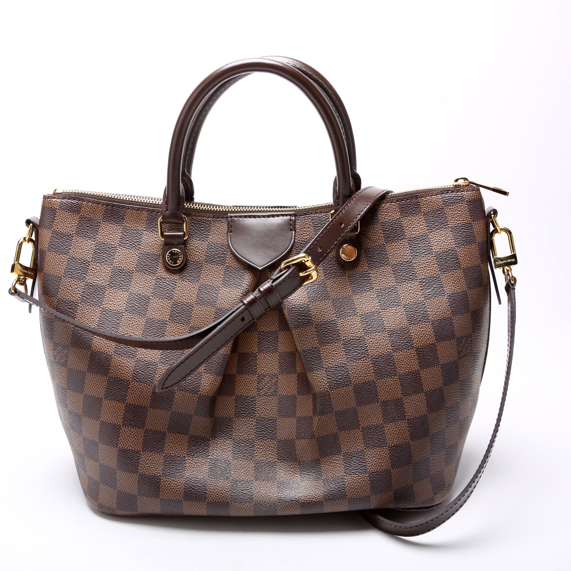 Louis Vuitton Siena Ebene MM Handbag Ebene 2