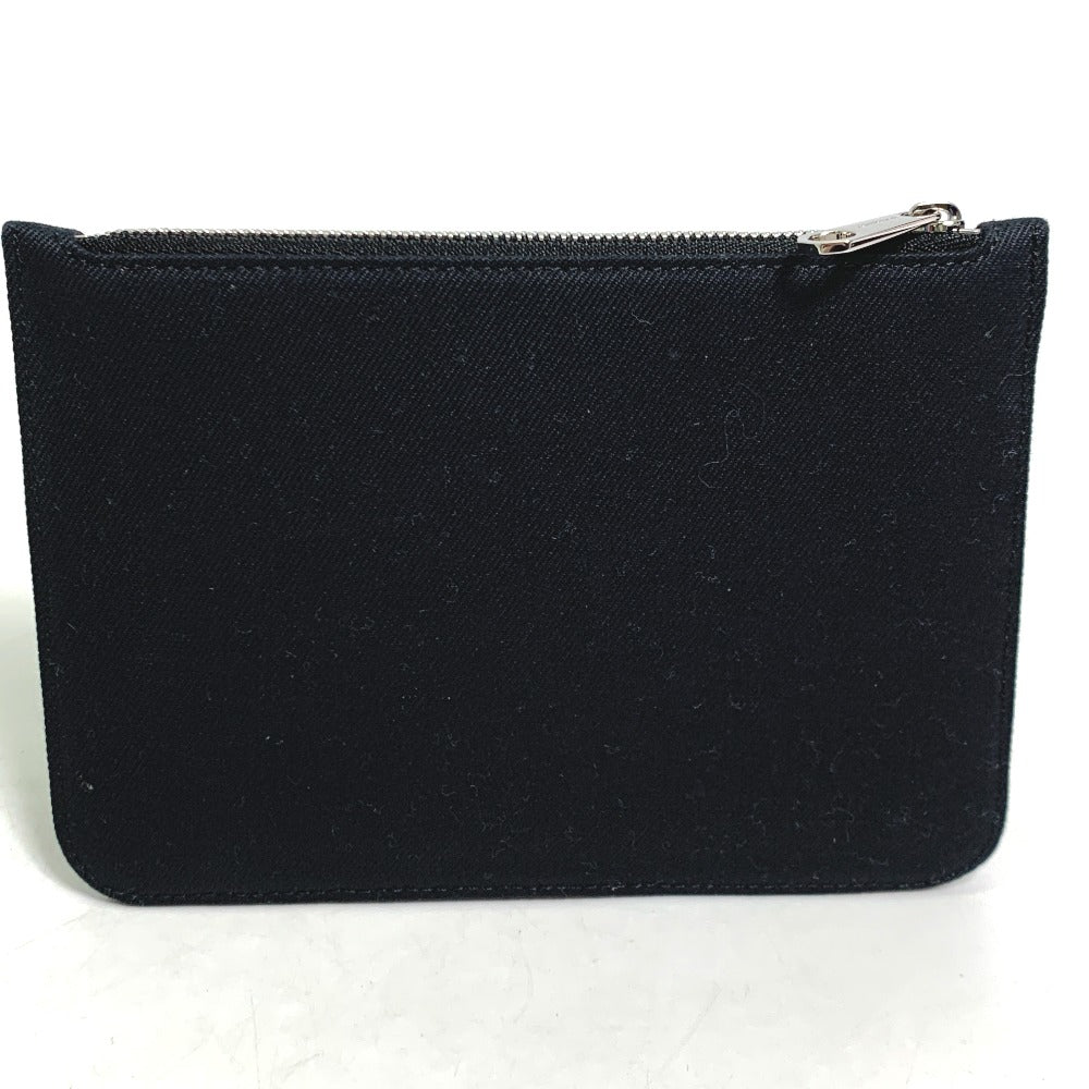 Burberry Pouch Makeup Pouch Cosmetics Pouch Love Women Handbag Canvas Black Travel Bag