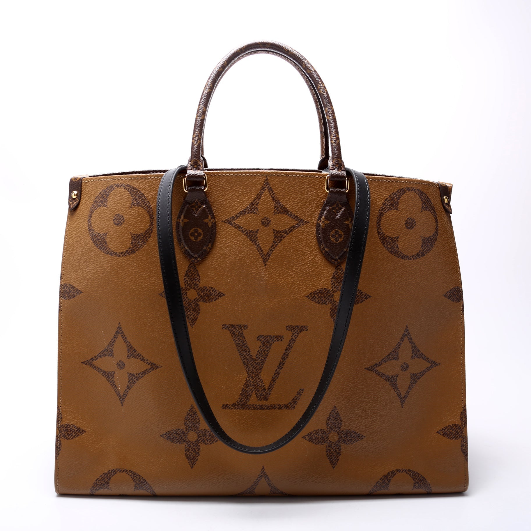 Louis Vuitton ONTHEGO GM Reverse A Monogram Handbag