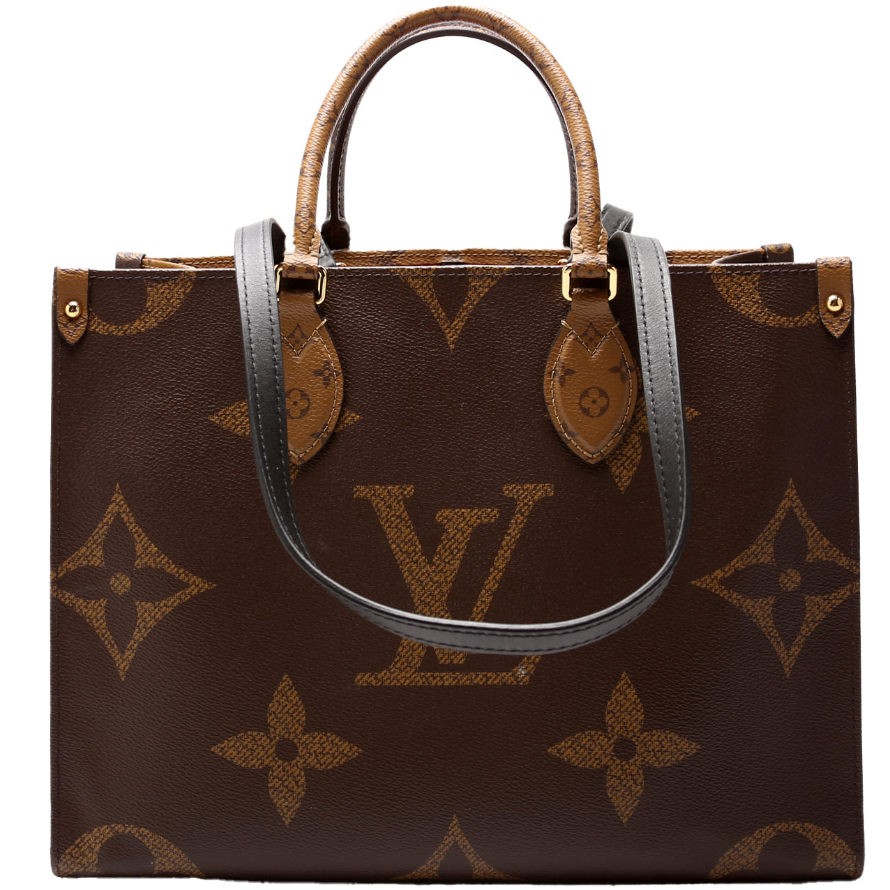 Louis Vuitton ONTHEGO MM Reverse Monogram Handbag Monogram 10