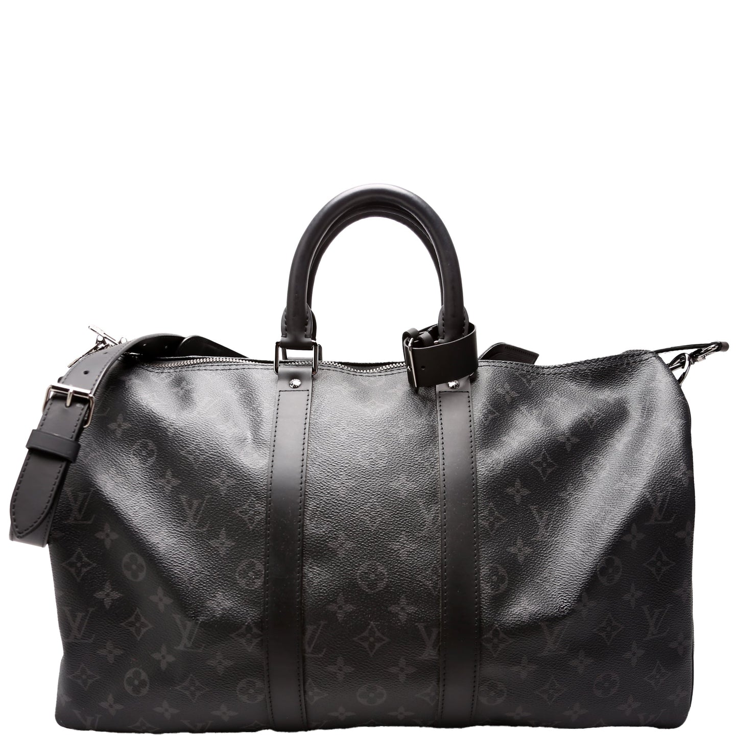 Louis Vuitton Keepall 45 Eclipse Bandouliere Travel Bag