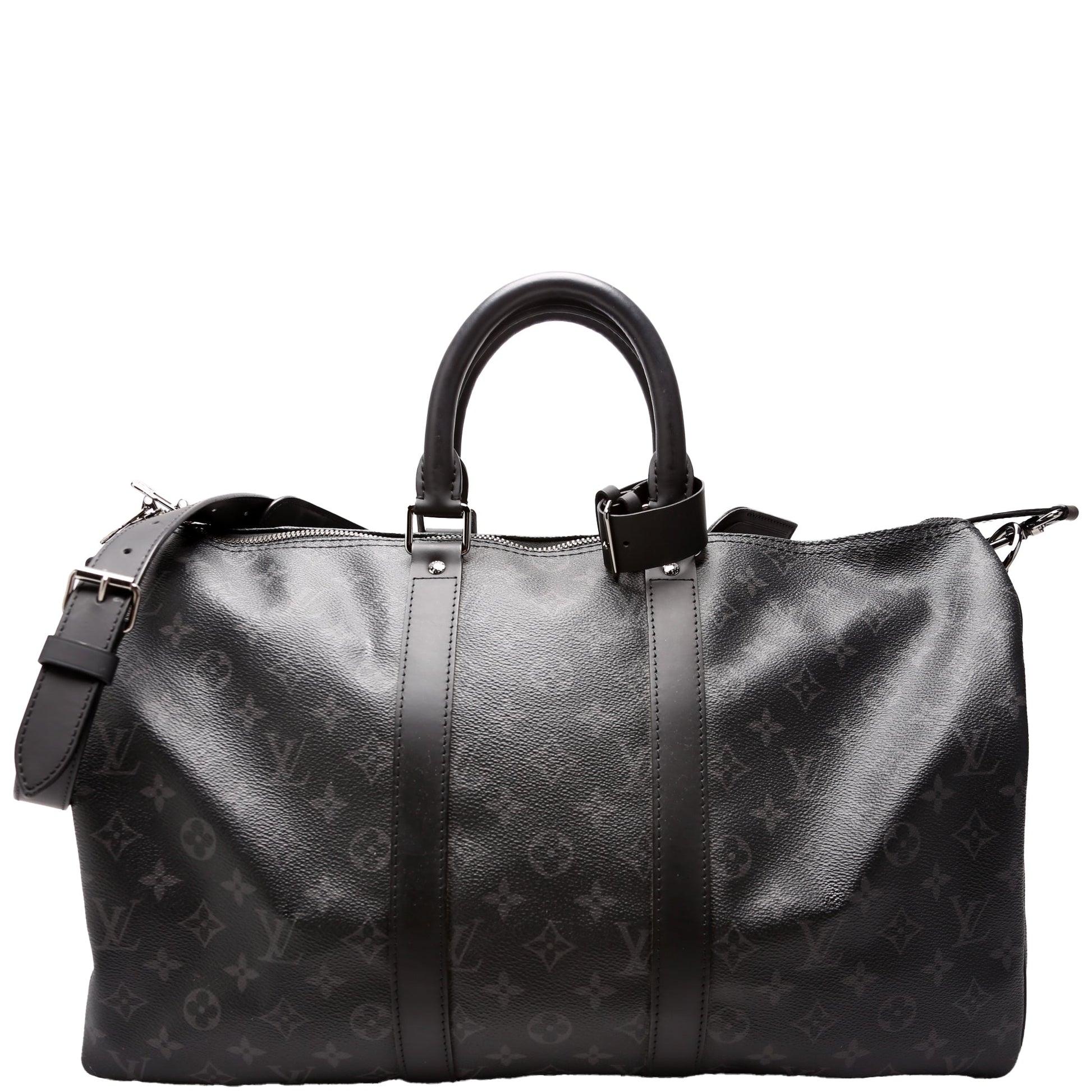 Louis Vuitton Keepall 45 Eclipse Bandouliere Travel Bag