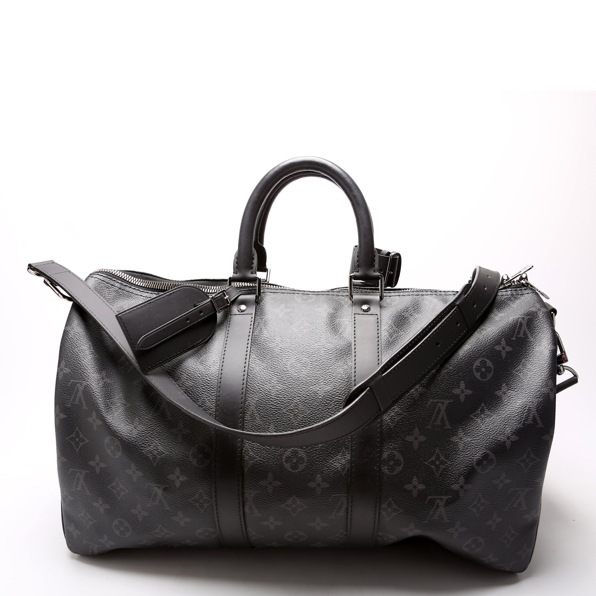 Louis Vuitton Keepall 45 Eclipse Bandouliere Travel Bag
