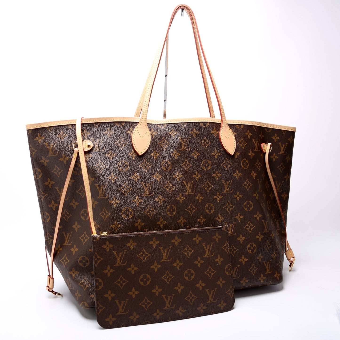 Louis Vuitton Neverfull W GM A Monogram Wallet Case