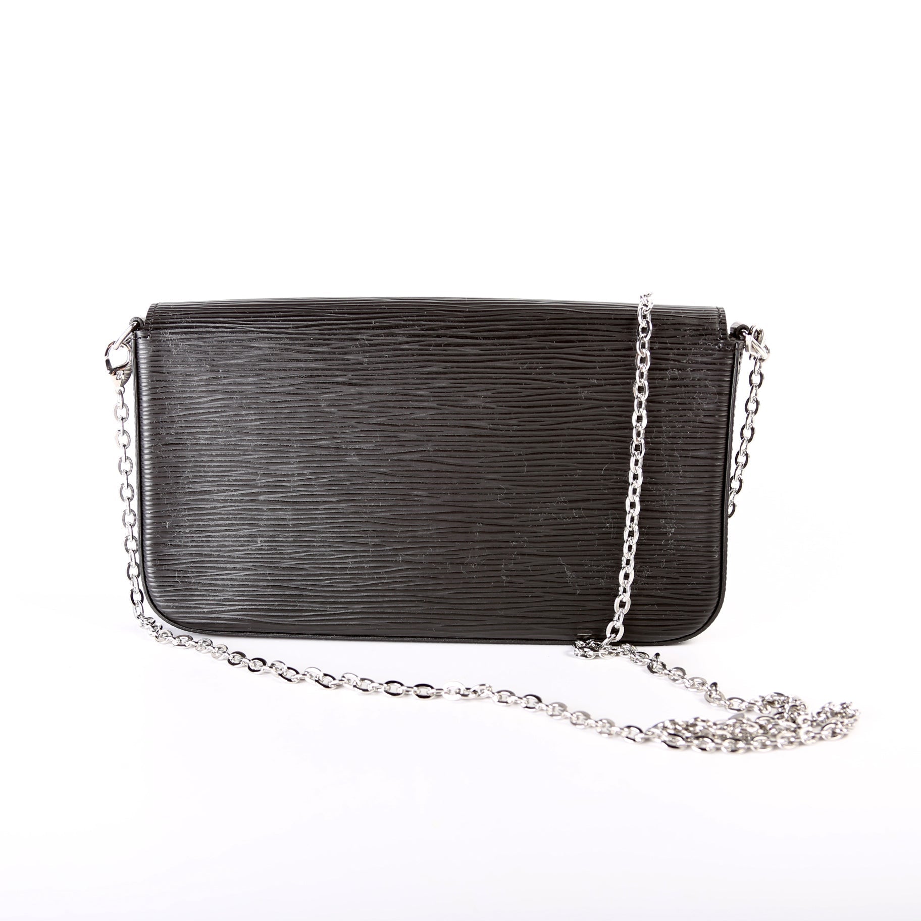 Louis Vuitton Pochette Felice Epi Clutch Bag