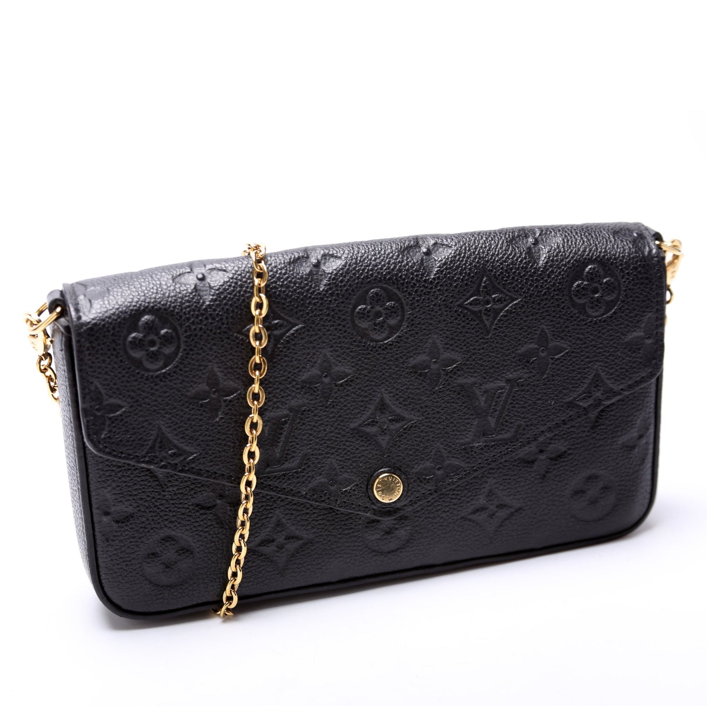 Louis Vuitton Pochette Felicie Empreinte Clutch Bag Empreinte 65