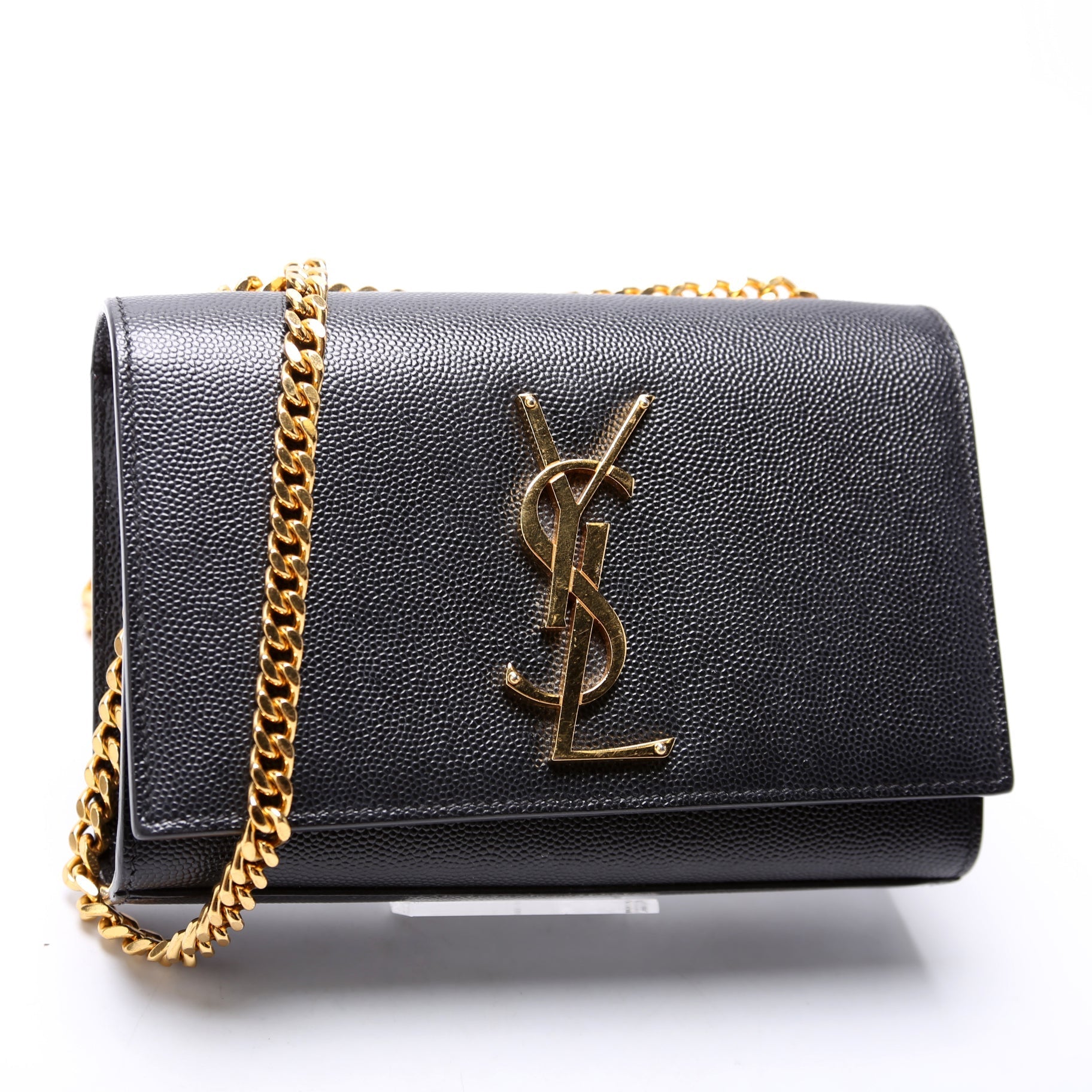 YSL Saint Laurent Saint Laurent Kate Satchel Grain Bag Small Travel Bag