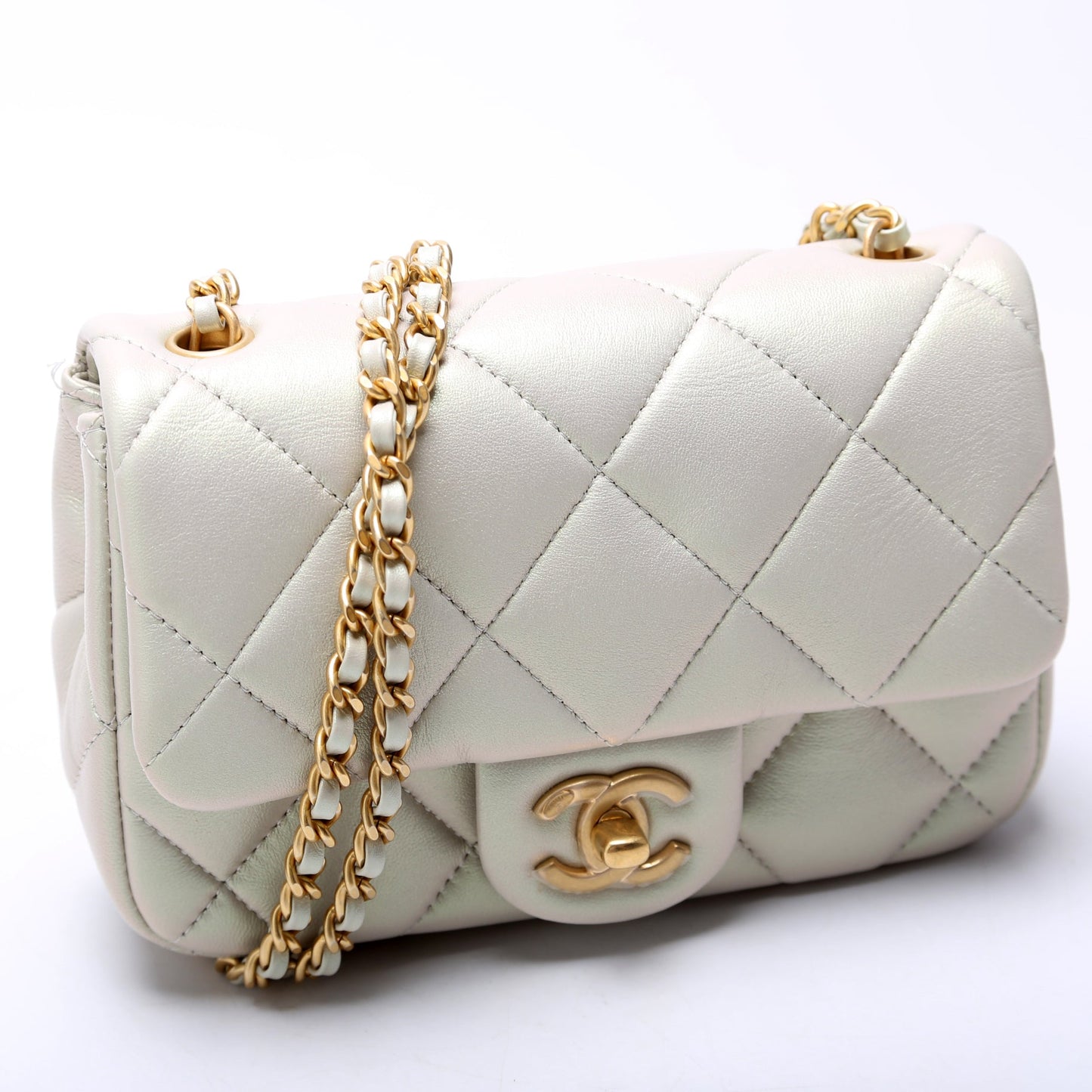 Chanel Pearly Flap Lambskin RFID Mini Bag