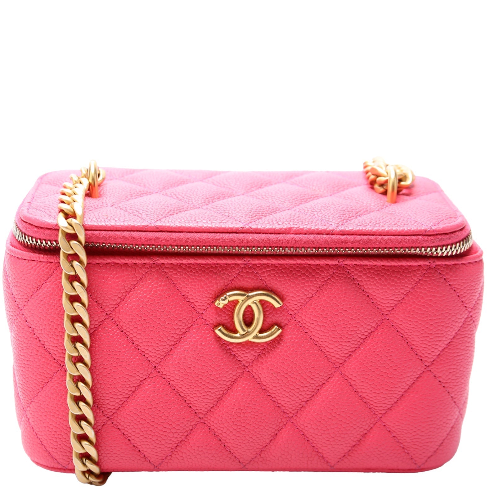 Chanel Vanity Sweetheart Caviar 32+M Small Handbag