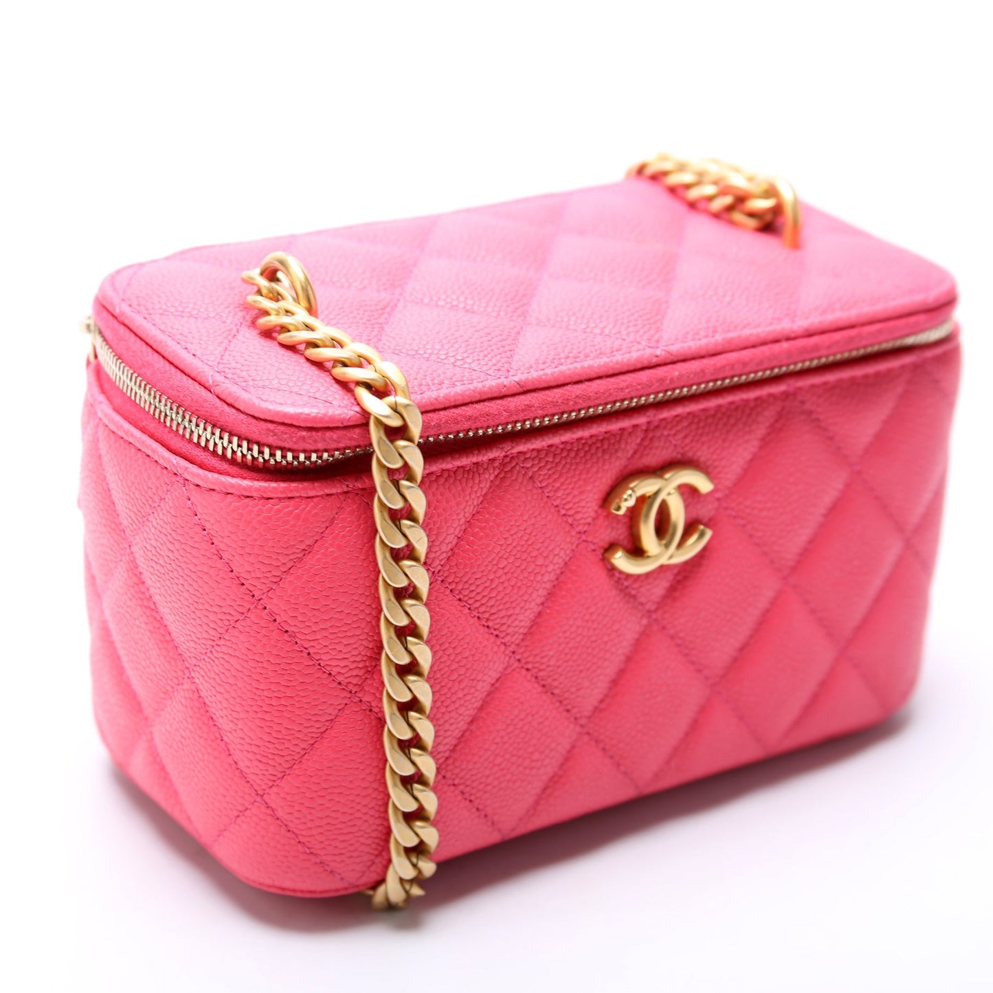 Chanel Vanity Sweetheart Caviar 32+M Small Handbag