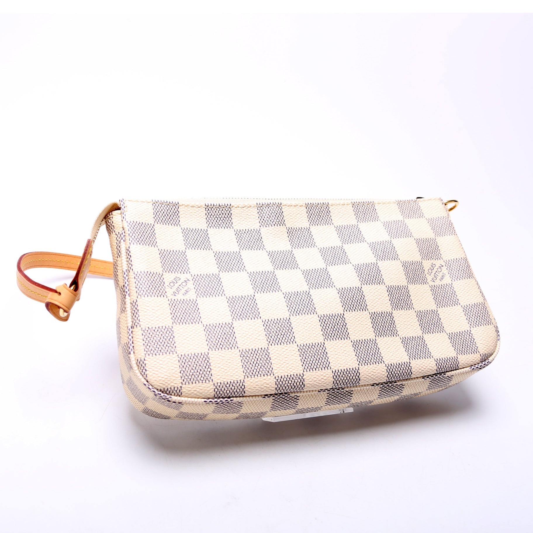Louis Vuitton Pochette Accessories NM Azur Damier Clutch Bag Azur 2