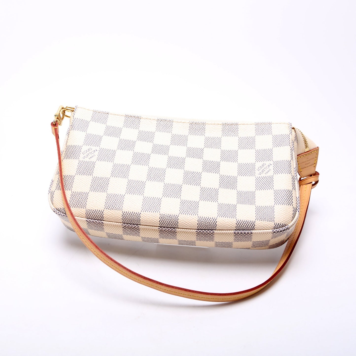 Louis Vuitton Pochette Accessories NM Azur Damier Clutch Bag Azur 2
