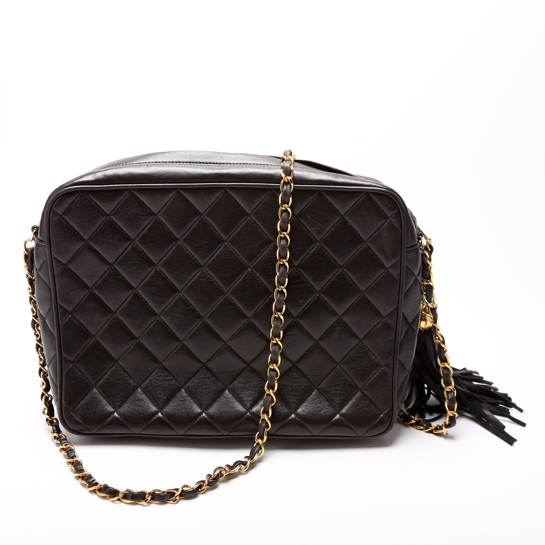 Chanel CC Front Pocket Tassel Camera 3M Handbag