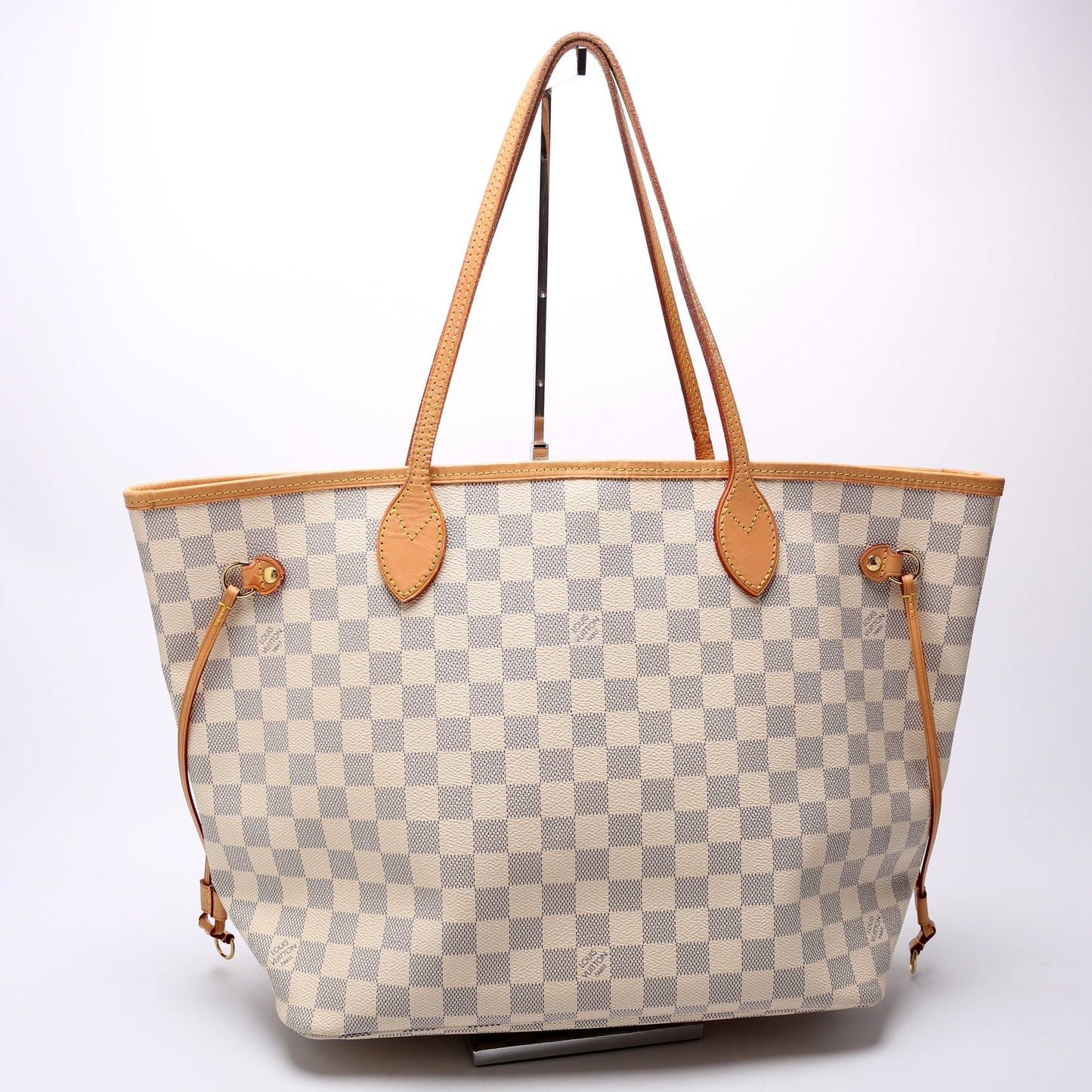 Louis Vuitton Neverfull MM Azur Damier Tote Bag Azur 56