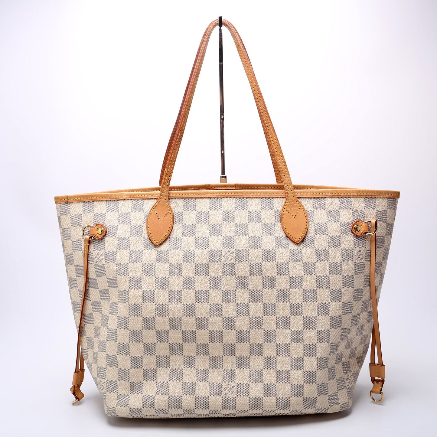 Louis Vuitton Neverfull MM Azur Damier Tote Bag Azur 56