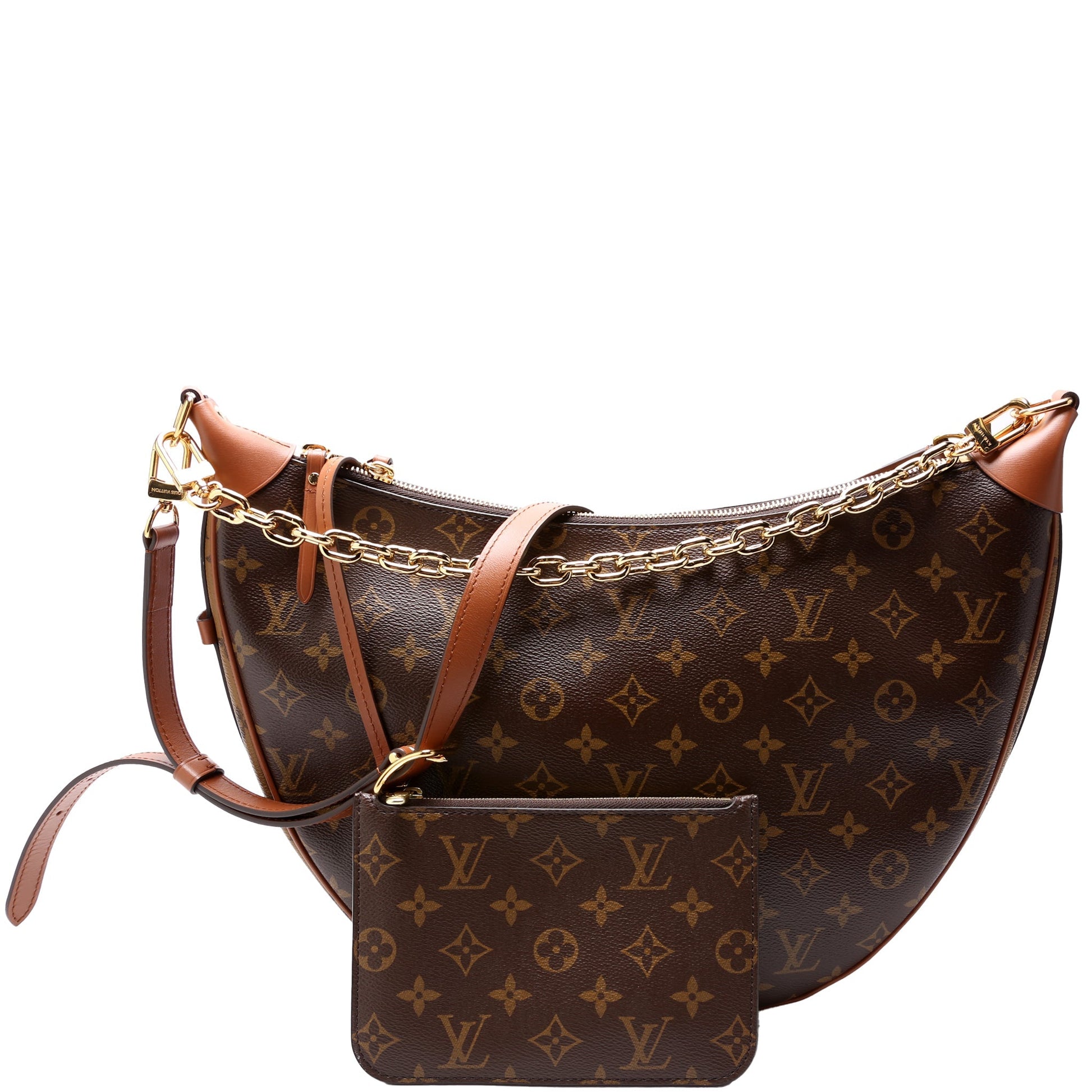 Louis Vuitton Loop Reverse Monogram Shoulder Bag Monogram 4