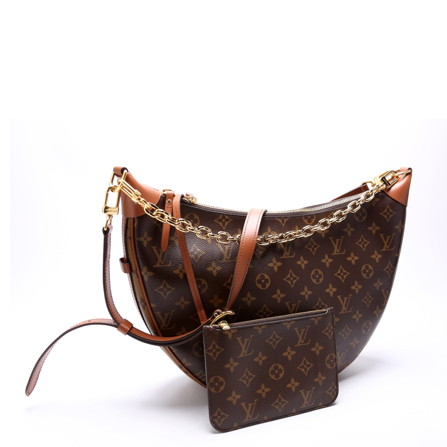 Louis Vuitton Loop Reverse Monogram Shoulder Bag Monogram 4