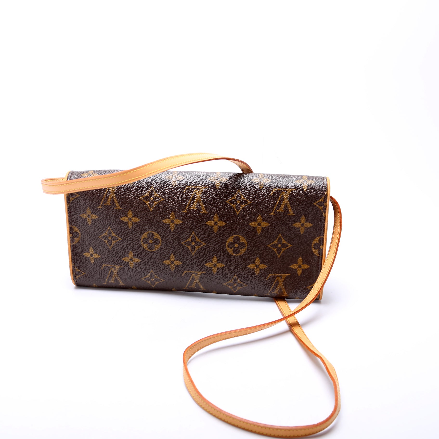 Louis Vuitton Pochette Twin GM Monogram Clutch Bag Monogram 20