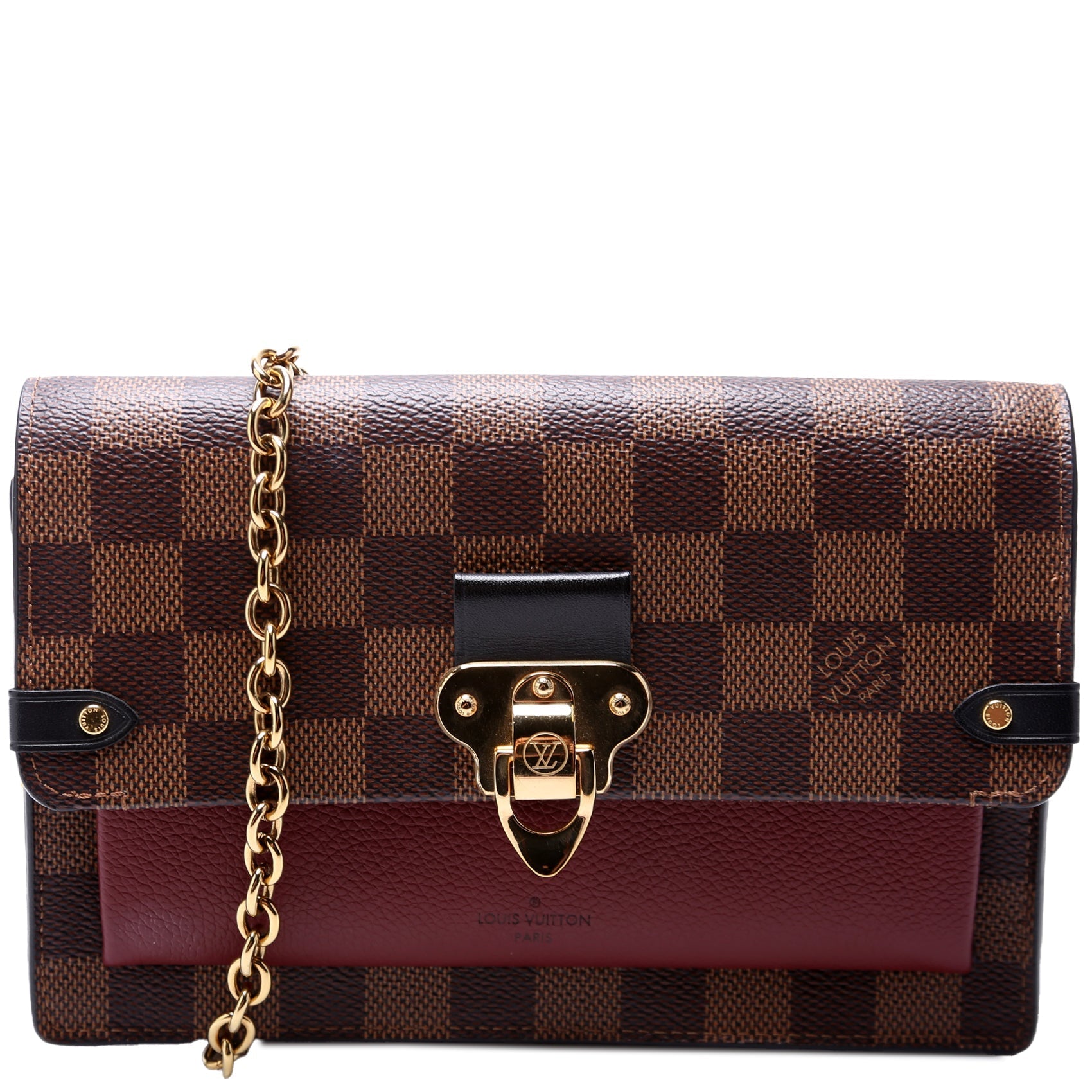 Louis Vuitton Vavin Ebene Damier Wallet Case