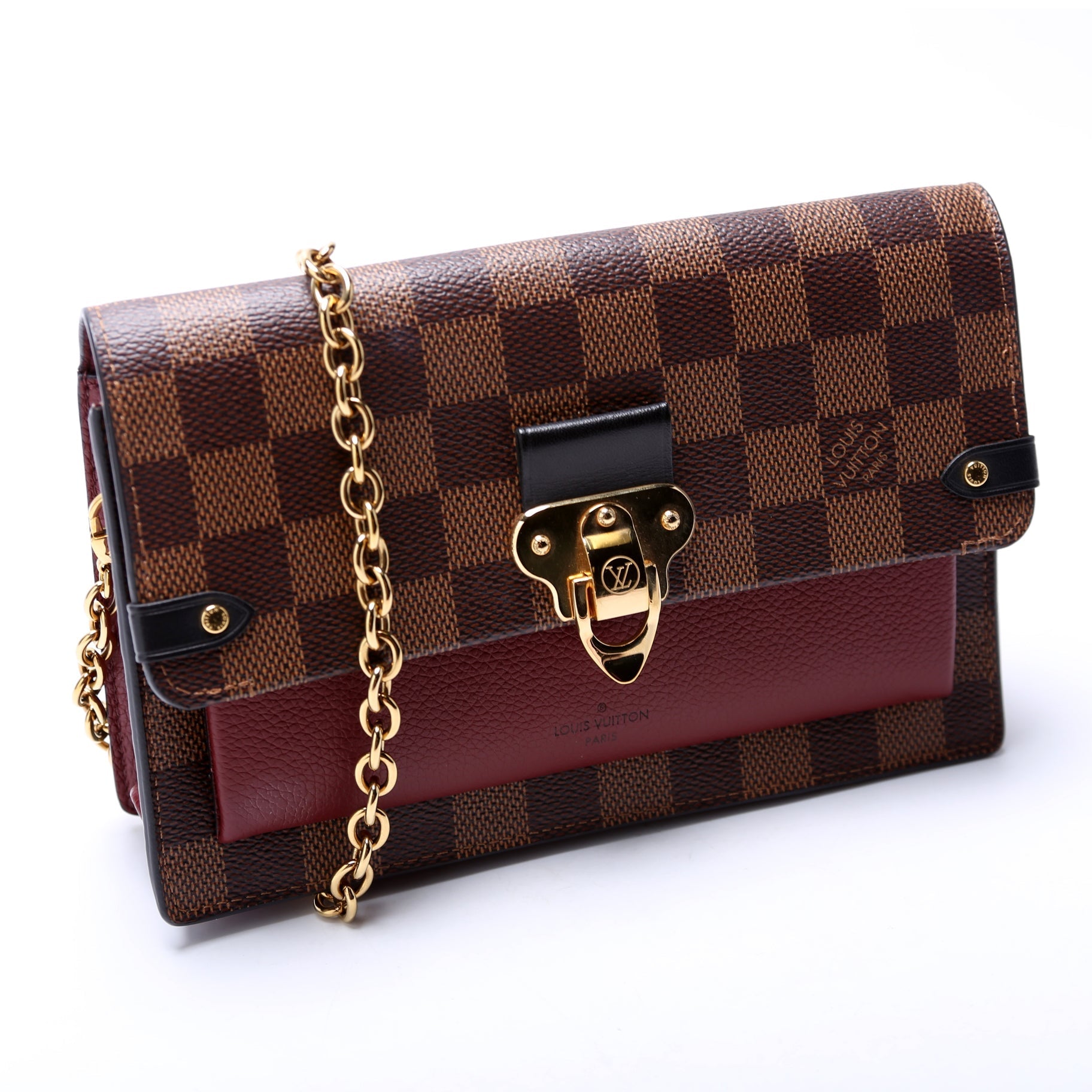 Louis Vuitton Vavin Ebene Damier Wallet Case